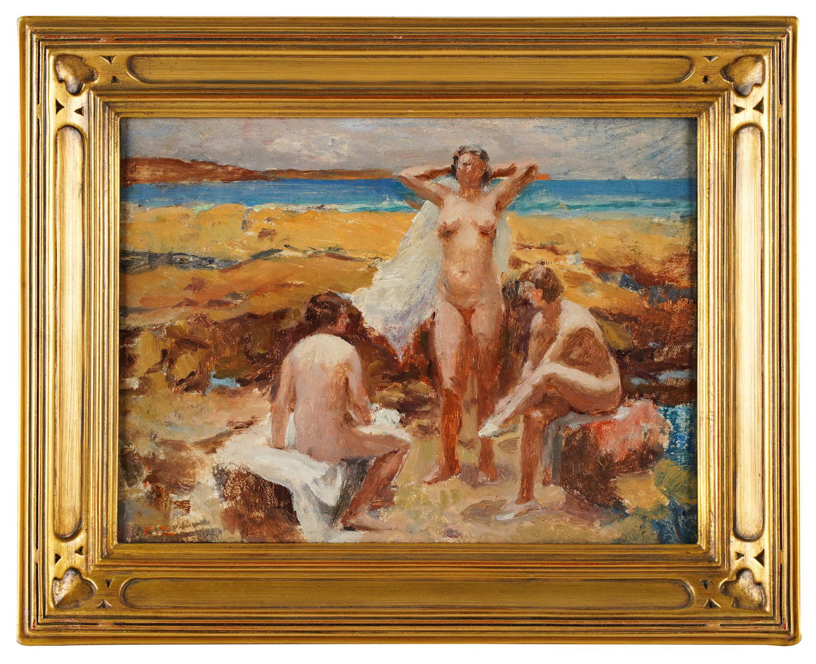 EUSTACE PAUL ZEIGLER (1881 - 1969): "THE BATHERS" (1 of 7)