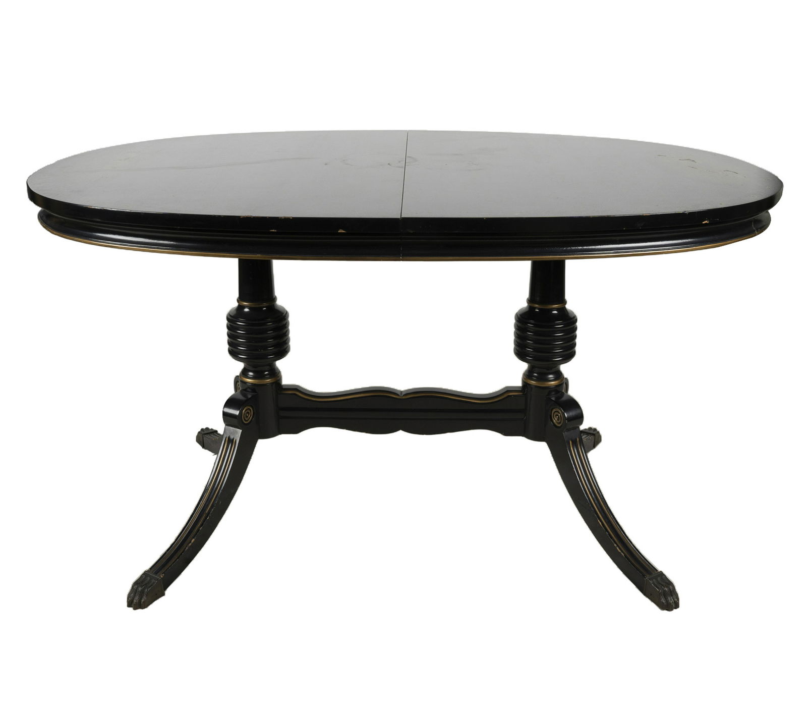 REGENCY-STYLE PAINTED DINING TABLE (1 of 11)