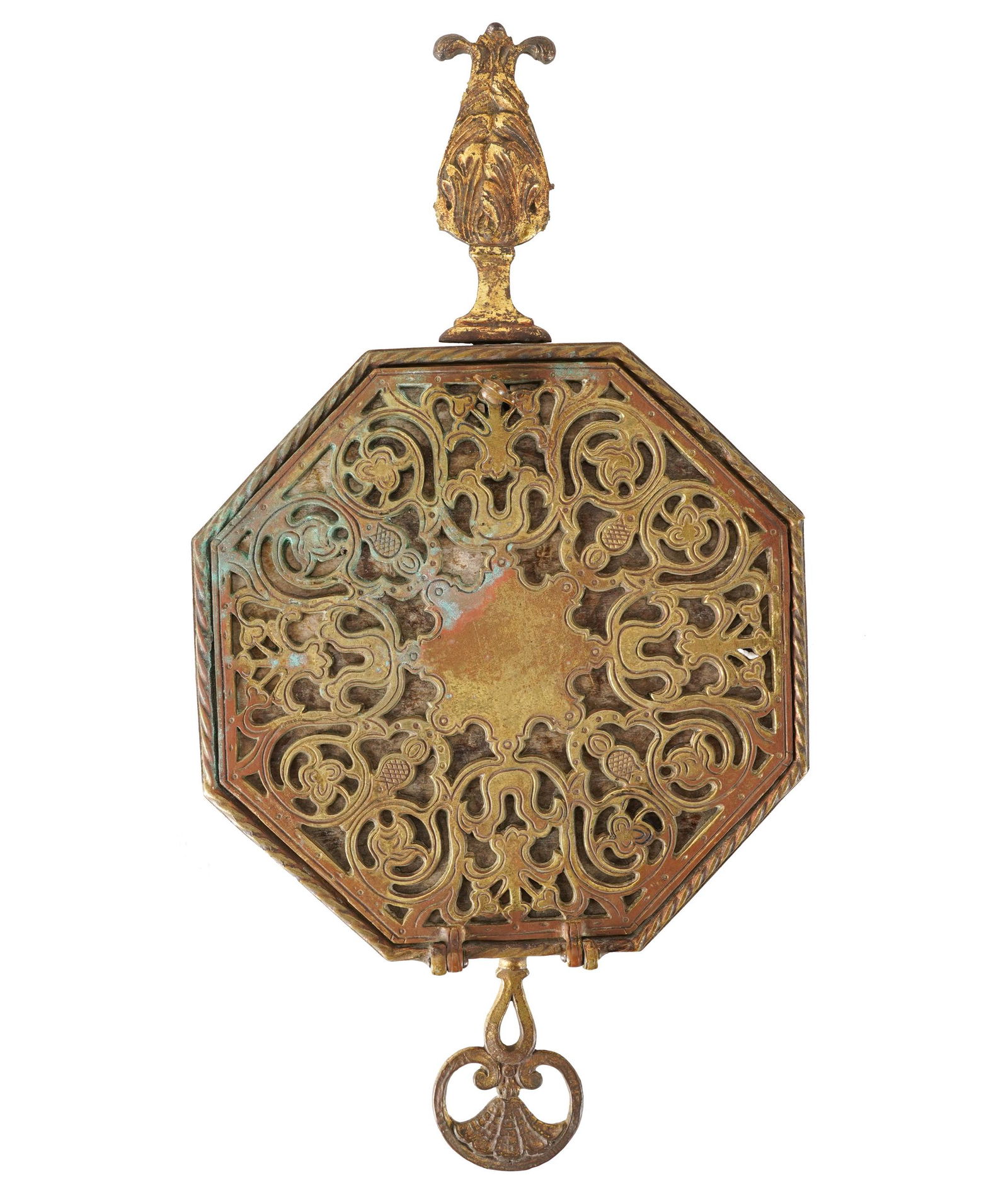COPPER & BRASS WALL SCONCE (1 of 8)