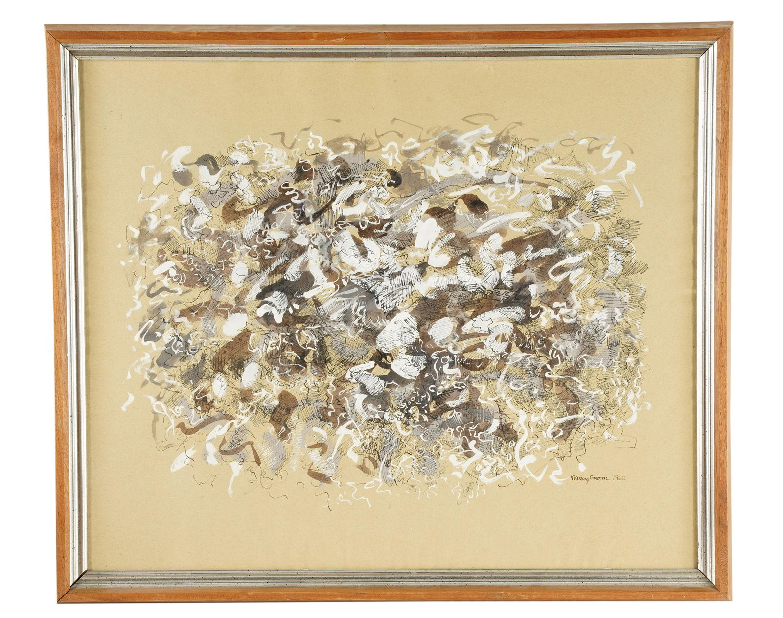 NANCY GENN (B. 1929): UNTITLED ABSTRACT (1 of 7)