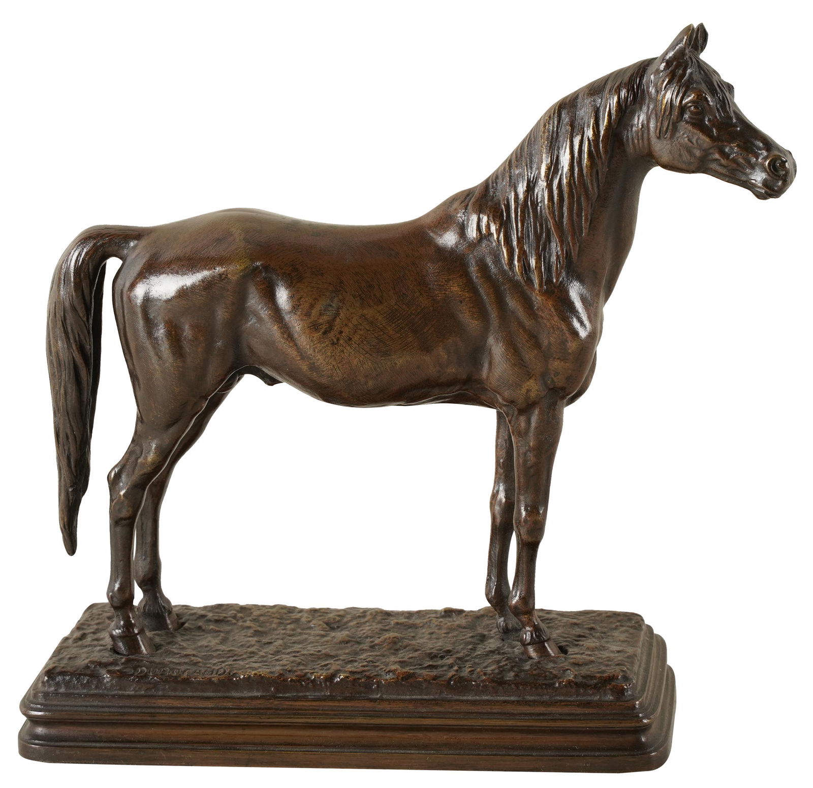 ALFRED DUBUCAND (1828 - 1894): HORSE (1 of 10)