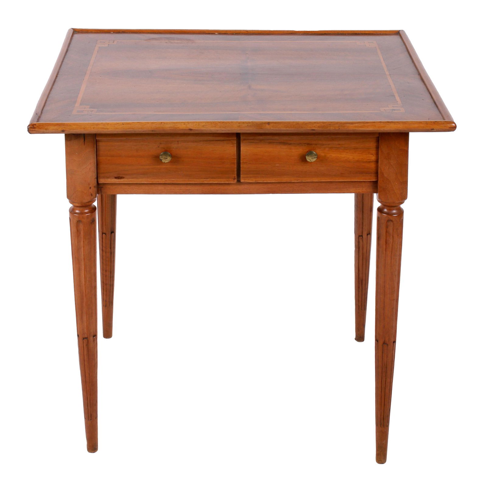 BIEDERMEIER PARQUETRY & FRUITWOOD SIDE TABLE (1 of 8)