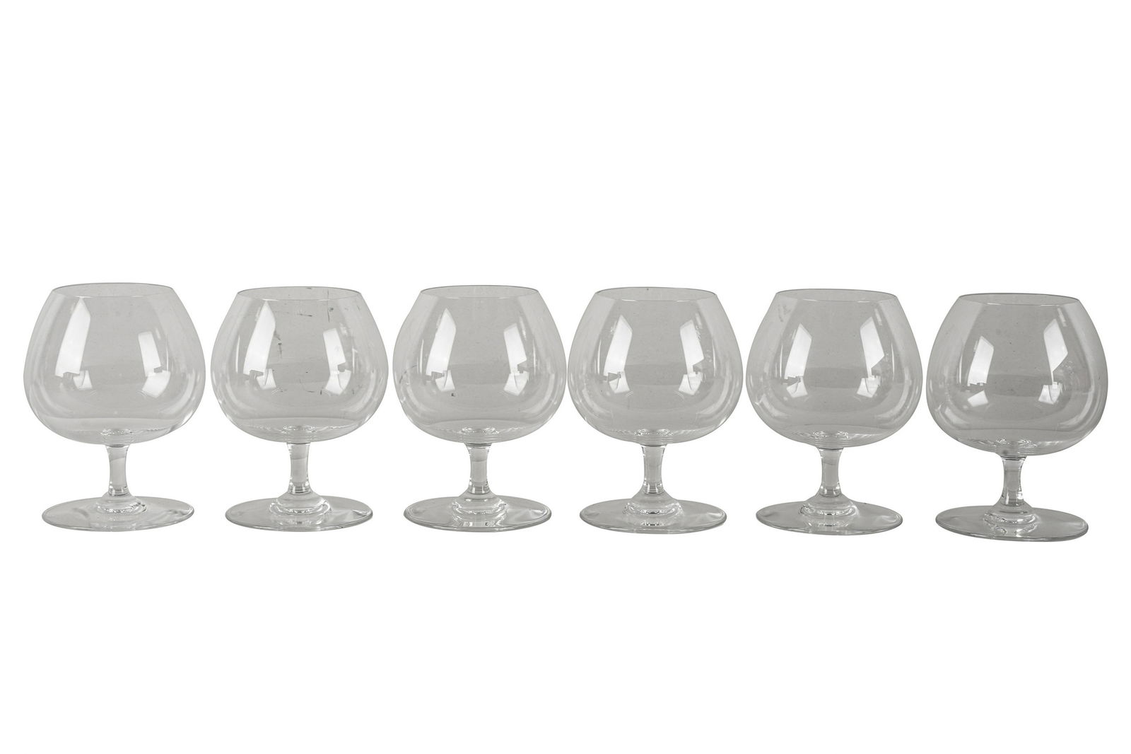 SET OF SIX BACCARAT BRANDY SNIFTERS (1 of 10)