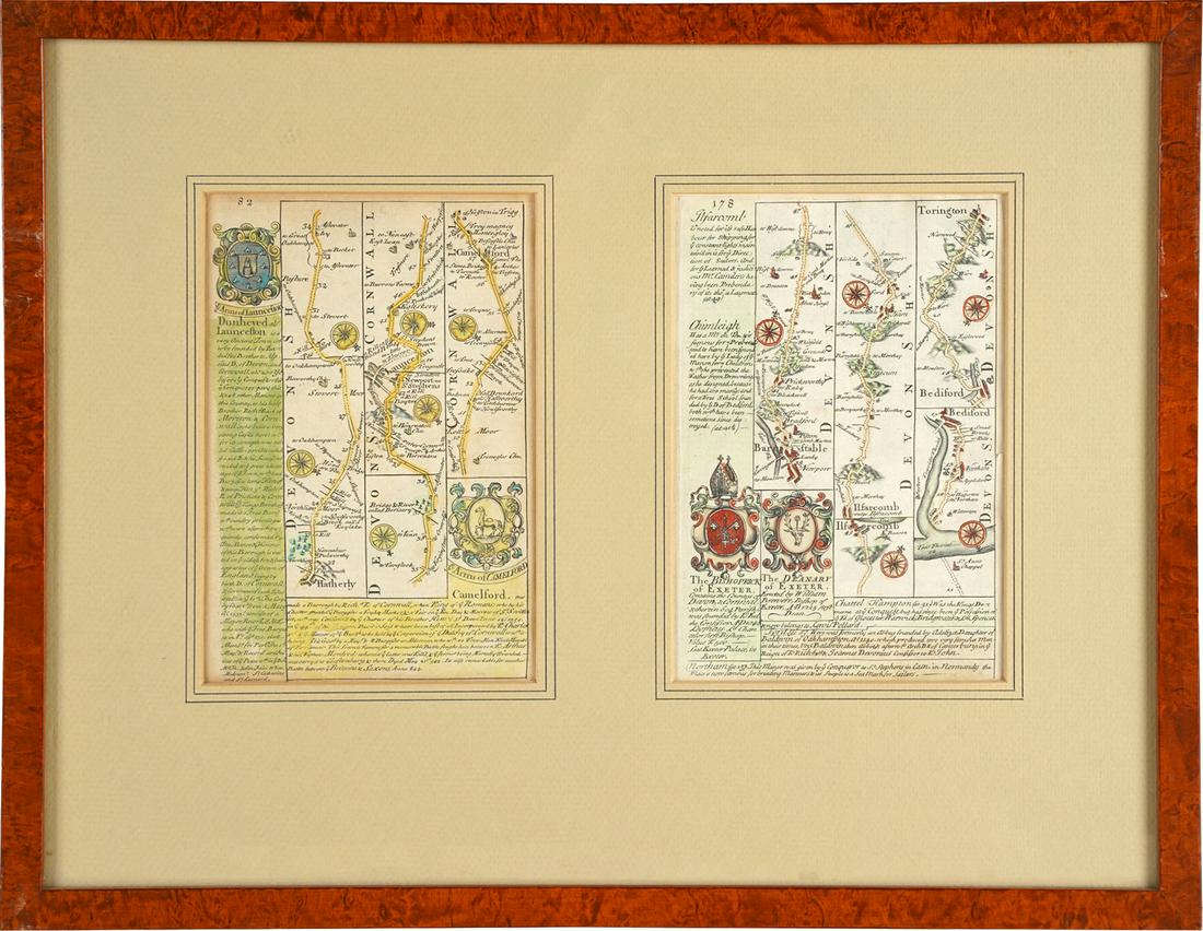 TWO ENGLISH MAPS (1 of 7)