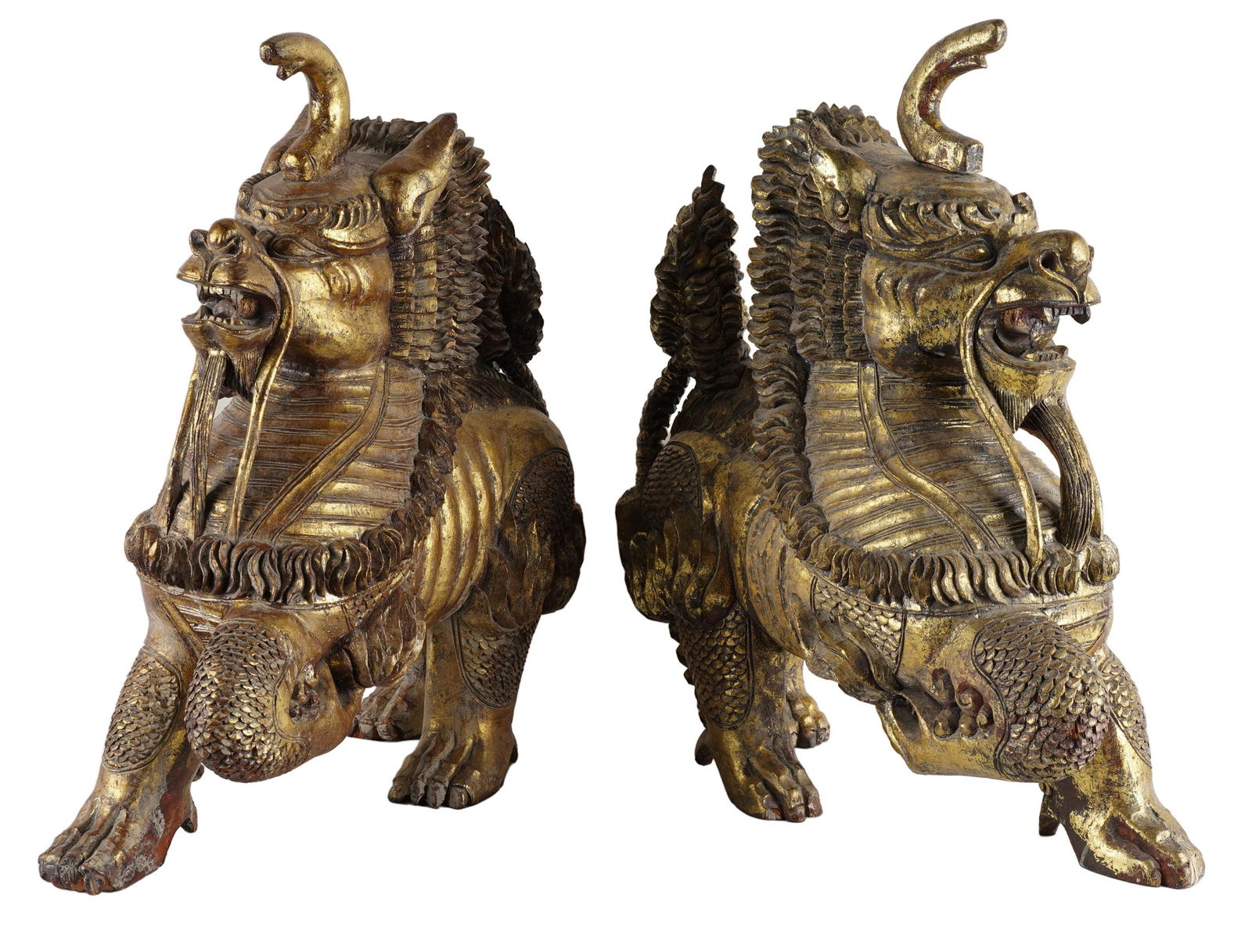 PAIR OF TEMPLE GUARDIANS (1 of 10)