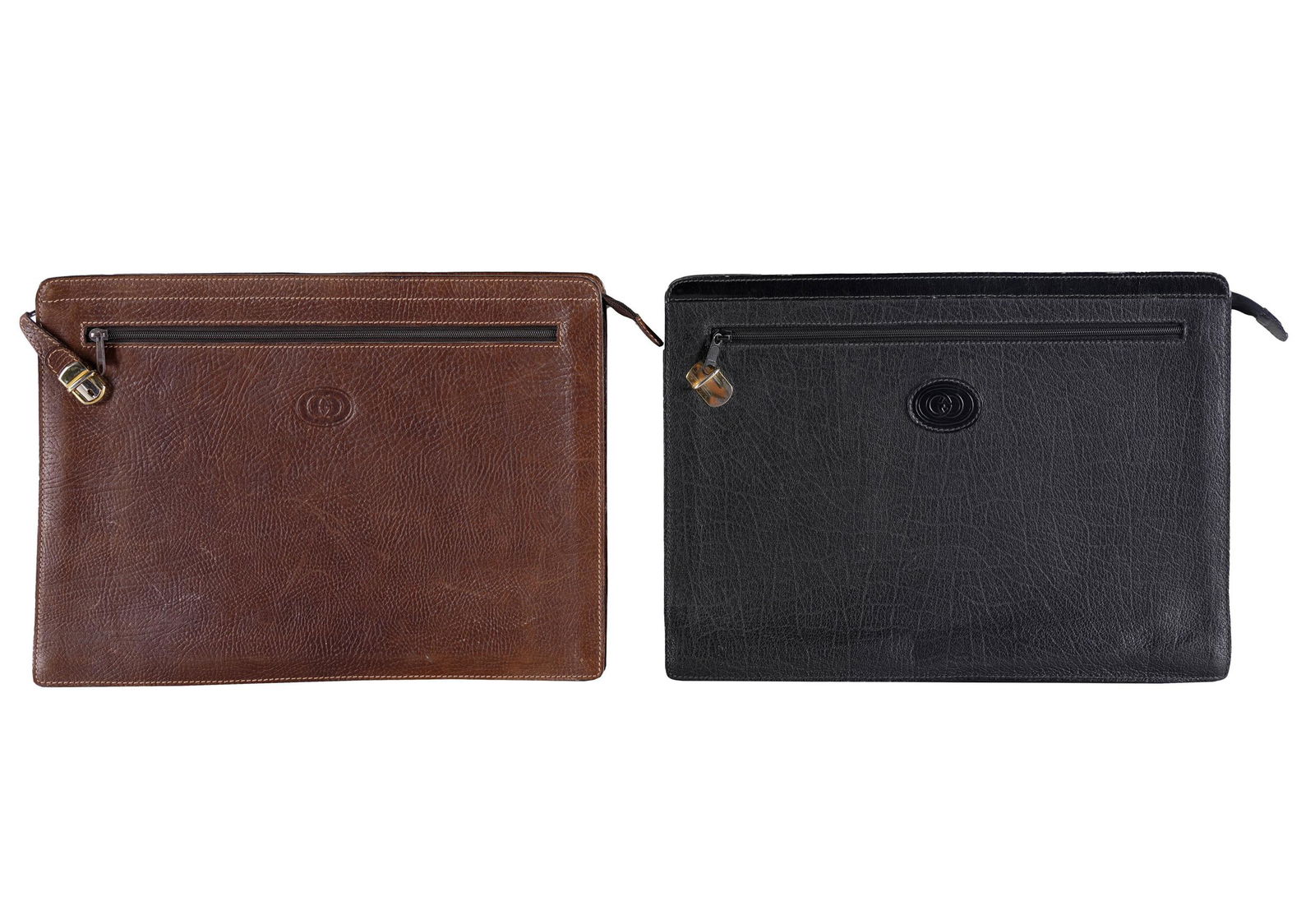 TWO GUCCI LEATHER PORTFOLIO CASES (1 of 13)