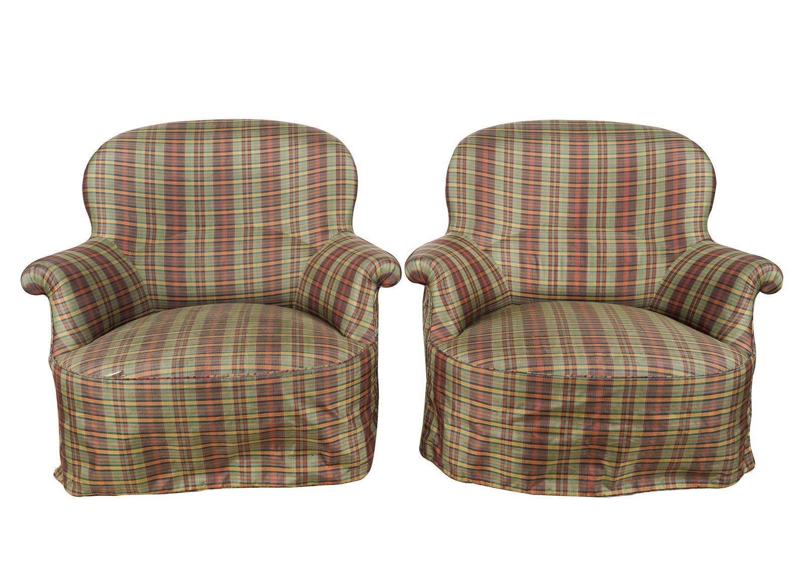 PAIR OF ROSE TARLOW UPHOLSTERED CLUB CHAIRS (1 of 11)