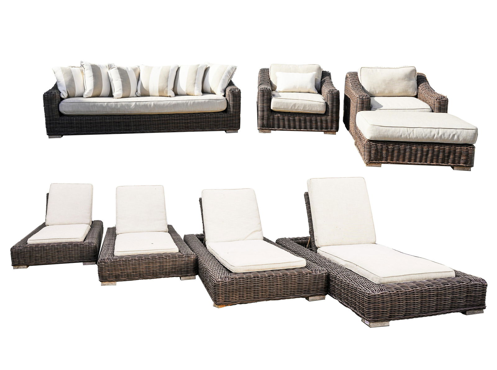 RESTORATION HARDWARE PATIO SET (1 of 11)