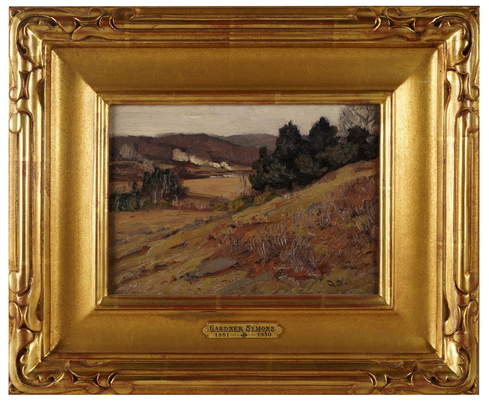 GARDNER SYMONS (1861 - 1930): "FALL SCENE" (1 of 8)