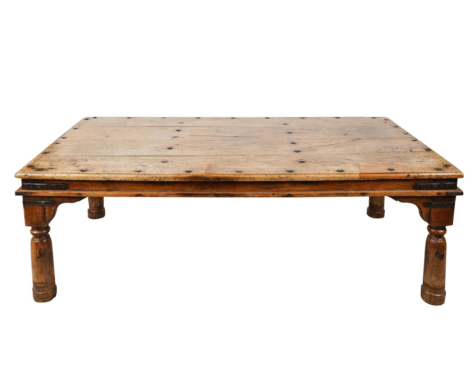 RUSTIC PINE COFFEE TABLE (1 of 8)