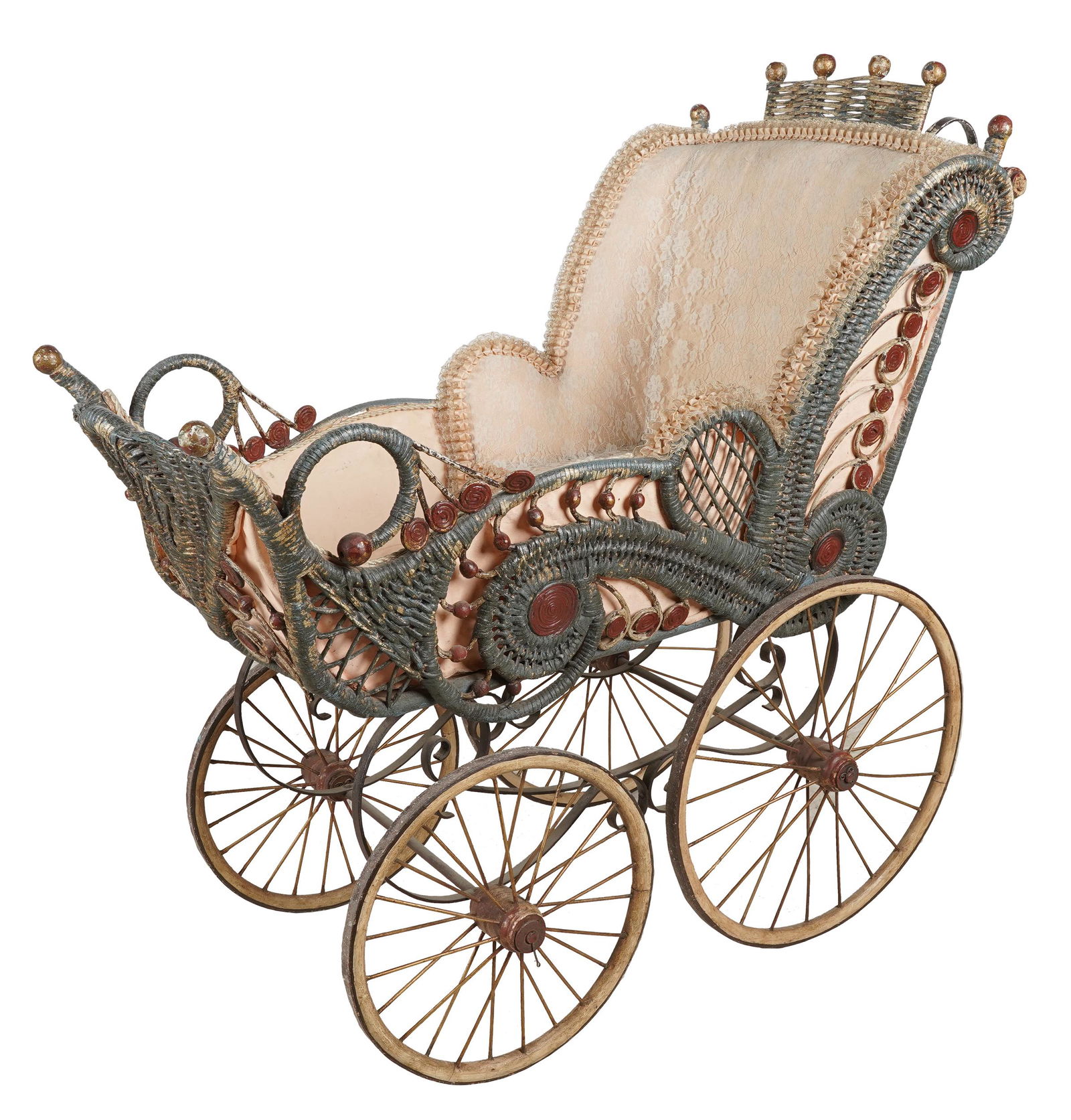 Victorian Style Baby Carriage