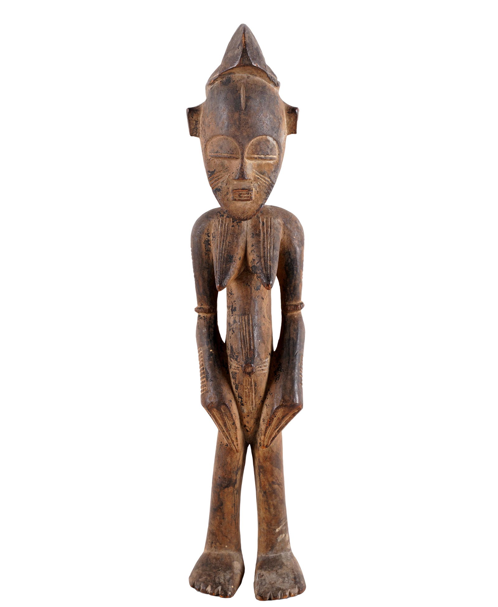SENUFO CARVED WOOD FIGURE (1 of 10)