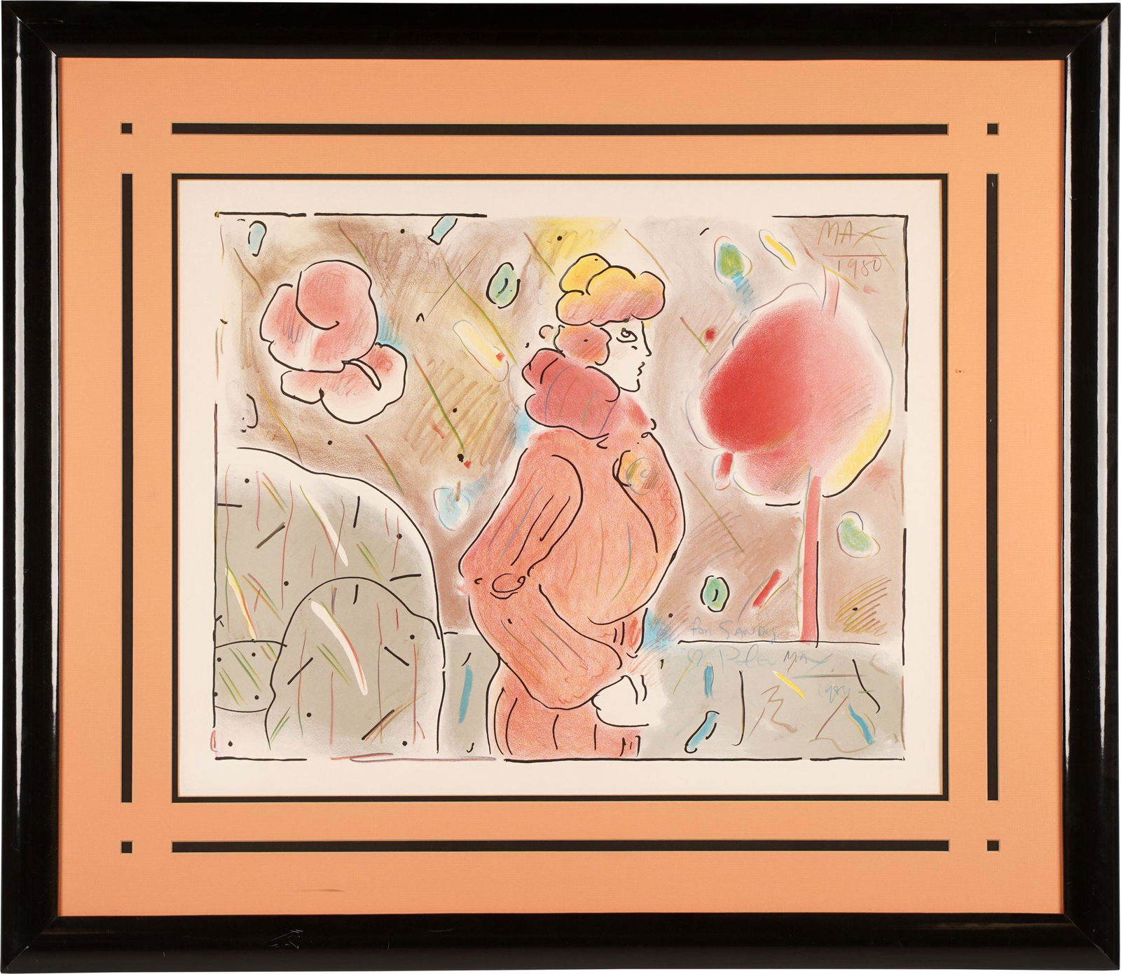 PETER (FINKELSTEIN) MAX (B. 1937): WOMAN IN COLORS (1 of 12)