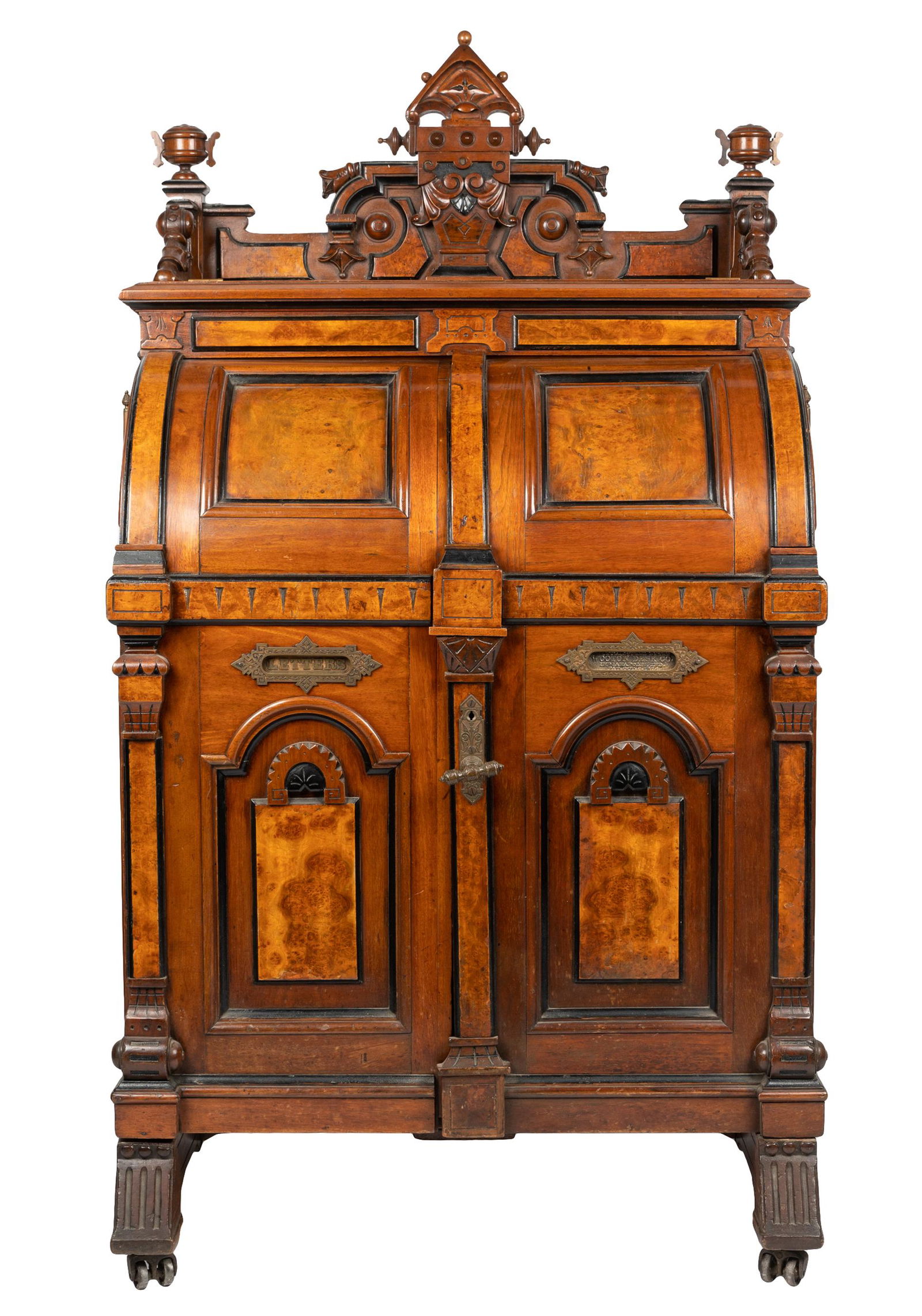 WALNUT WOOTEN DESK (1 of 20)