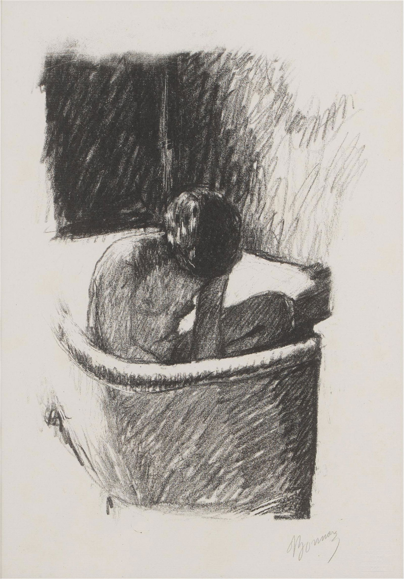 PIERRE BONNARD (1867 - 1947):  "LA BAIN" (1 of 12)
