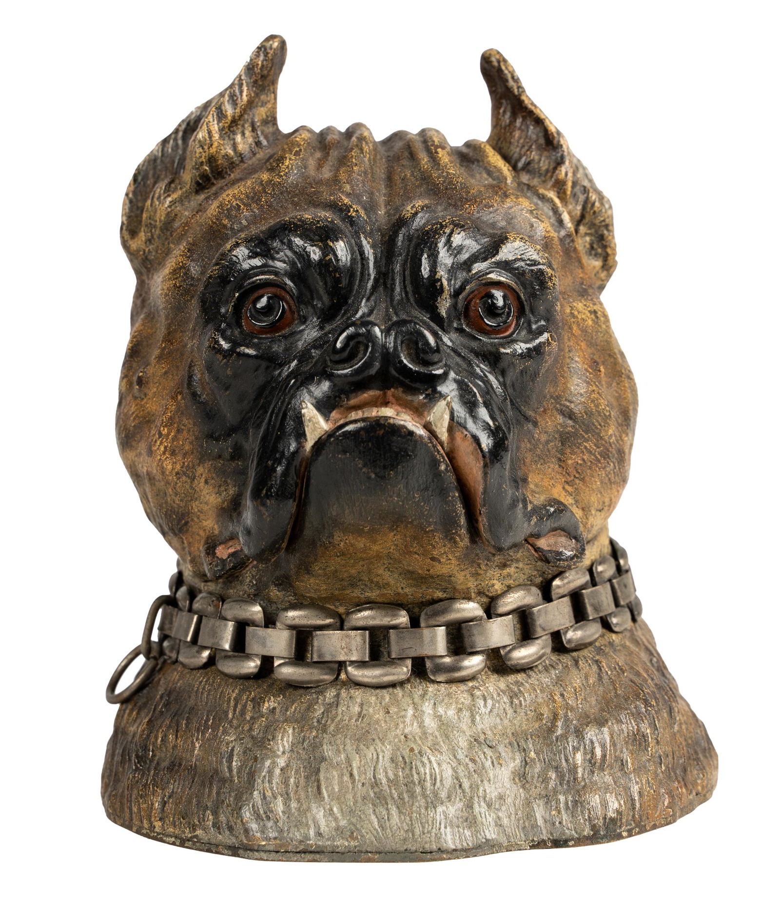 FRANZ BERGMAN: COLD-PAINTED BRONZE INKWELL (1 of 12)