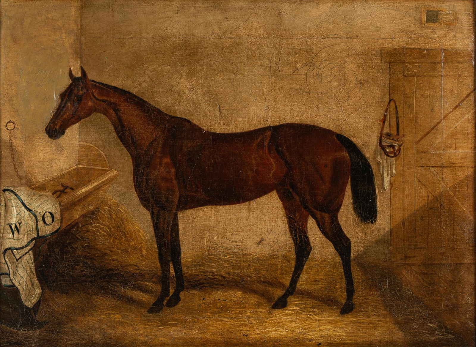 ENGLISH SCHOOL (19TH CENTURY): RACEHORSE (1 of 11)