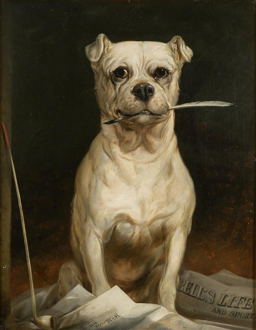 WILLIAM MARSDEN (19TH CENTURY): PORTRAIT OF A DOG (1 of 12)