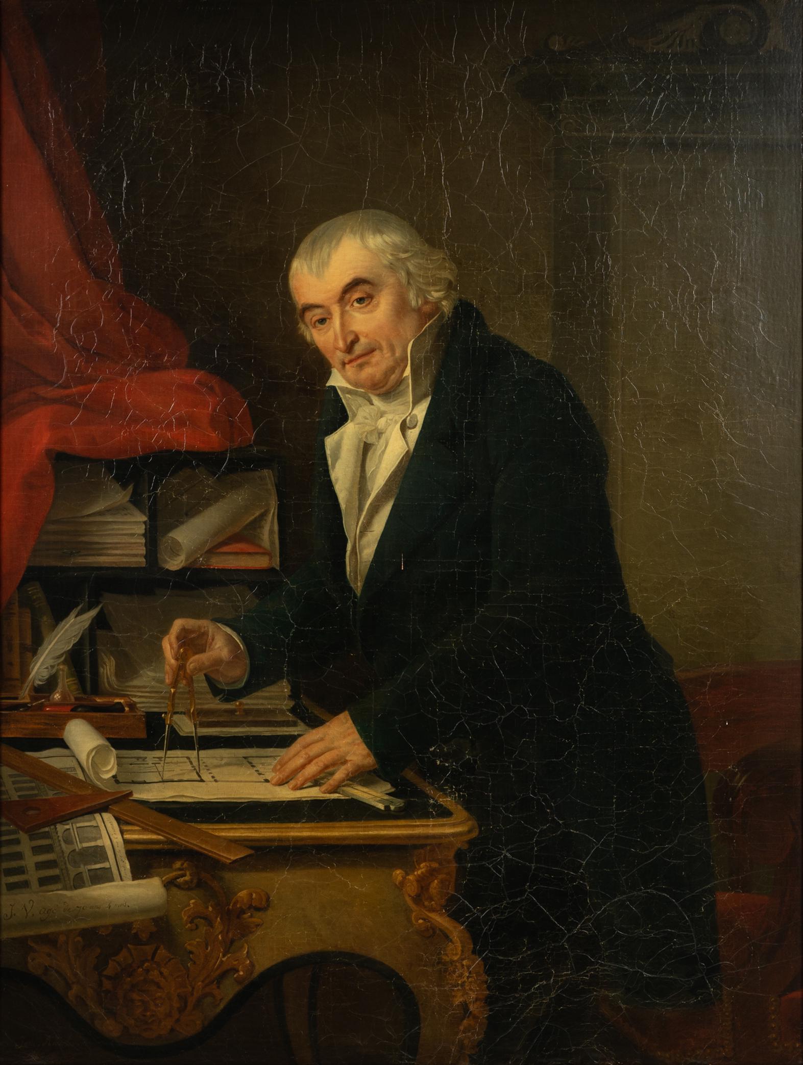 19TH CENTURY: PORTRAIT OF AN ARCHITECT (1 of 13)