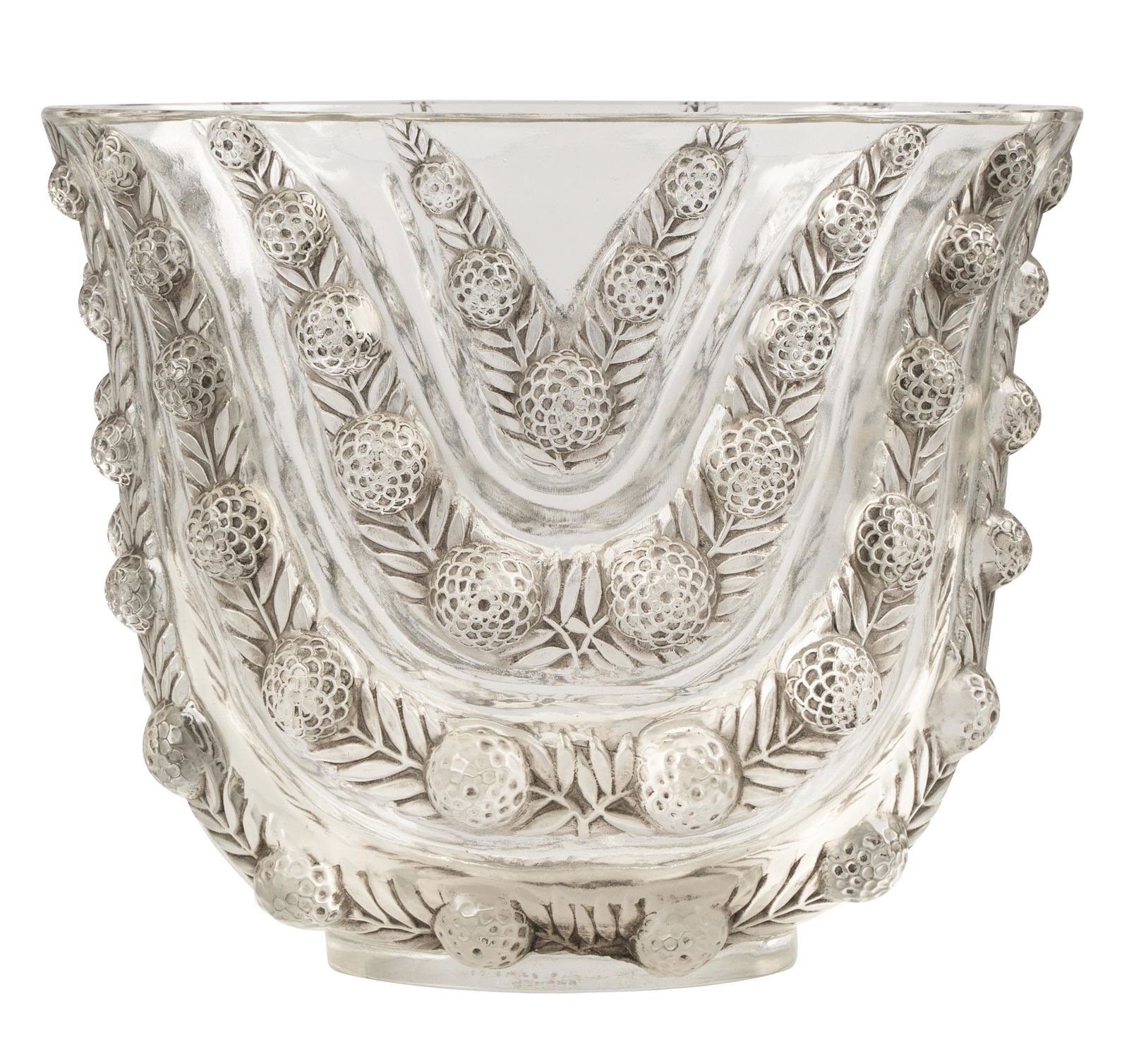 RENE LALIQUE "VICHY" VASE (1 of 10)