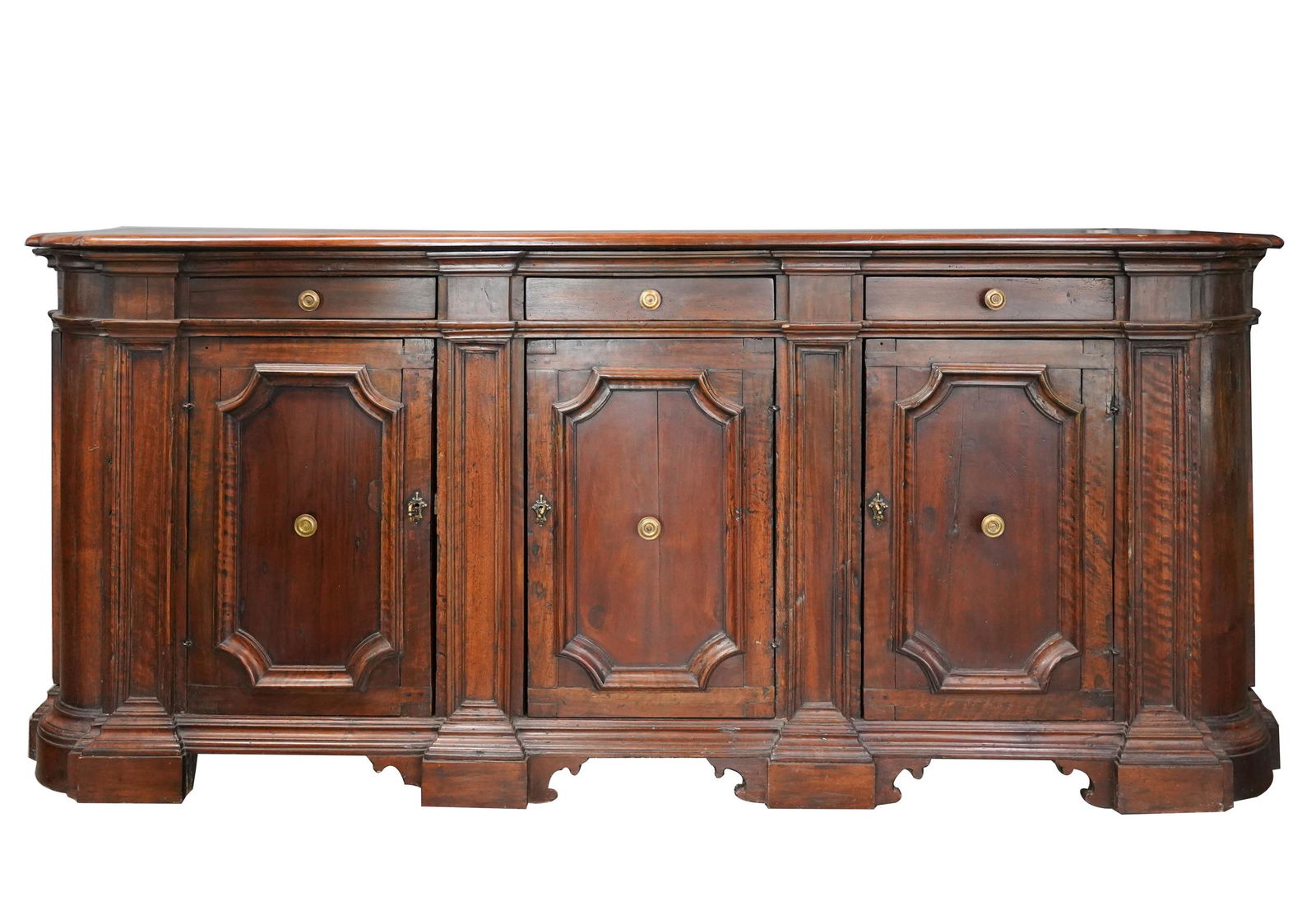 TUSCAN-STYLE WALNUT SIDEBOARD (1 of 12)