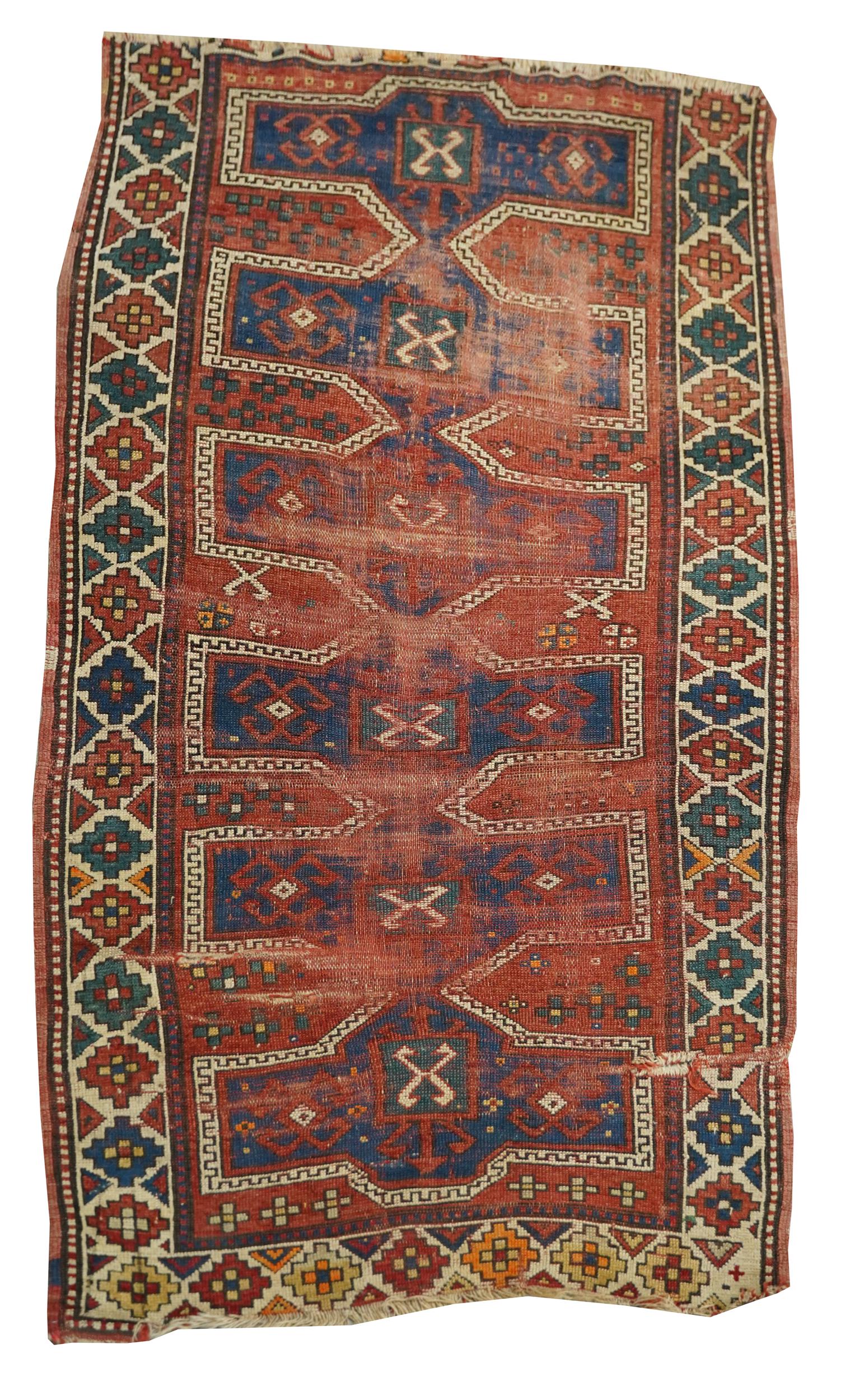CAUCASIAN THROW RUG (1 of 7)