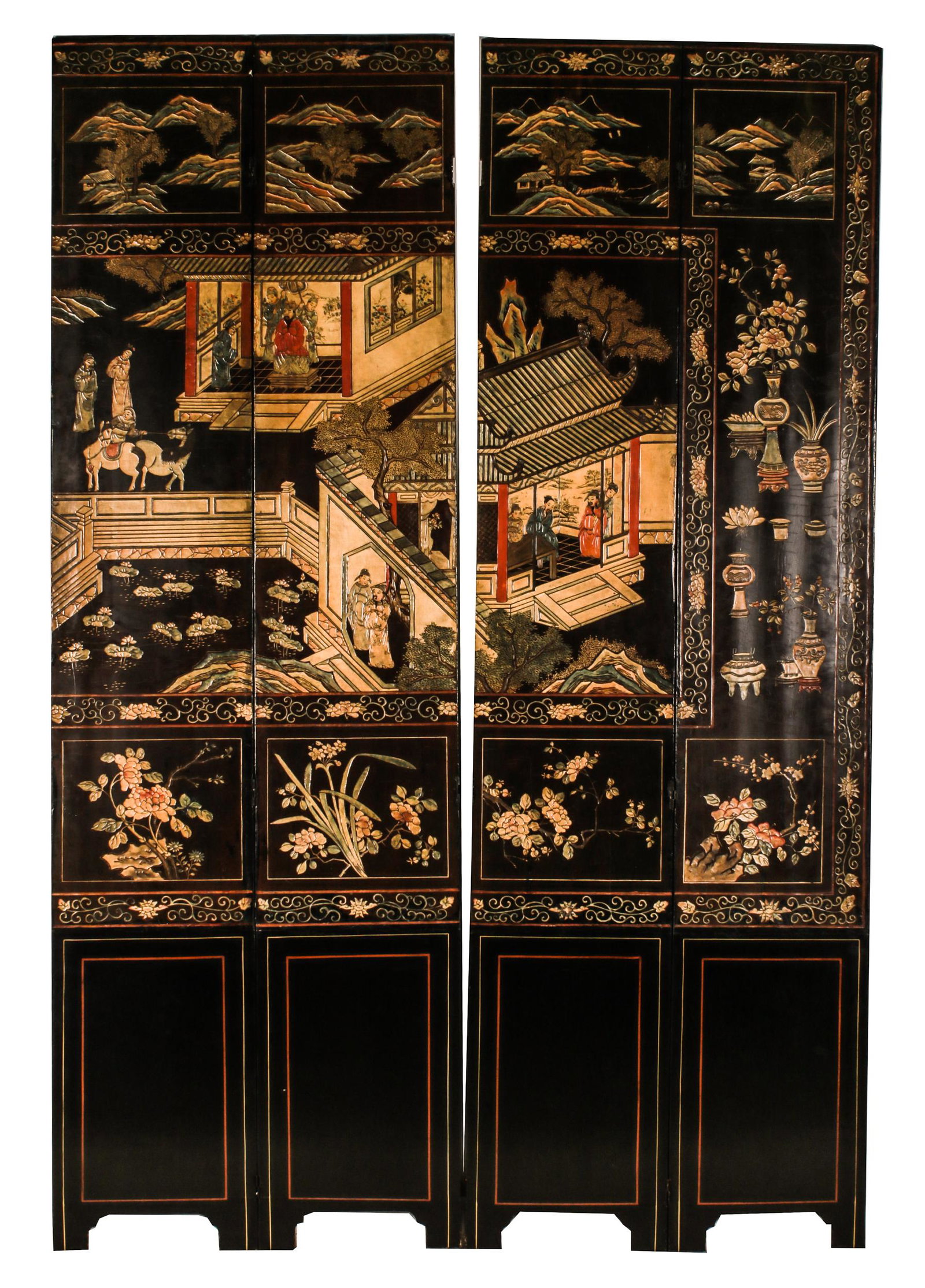 CHINESE COROMANDEL SCREEN (1 of 11)