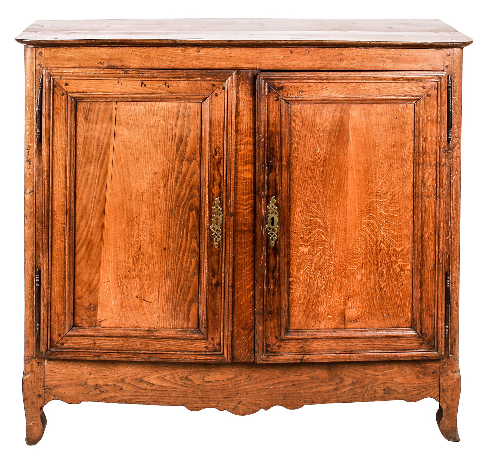 FRENCH PROVINCIAL FRUITWOOD & OAK BUFFET (1 of 10)