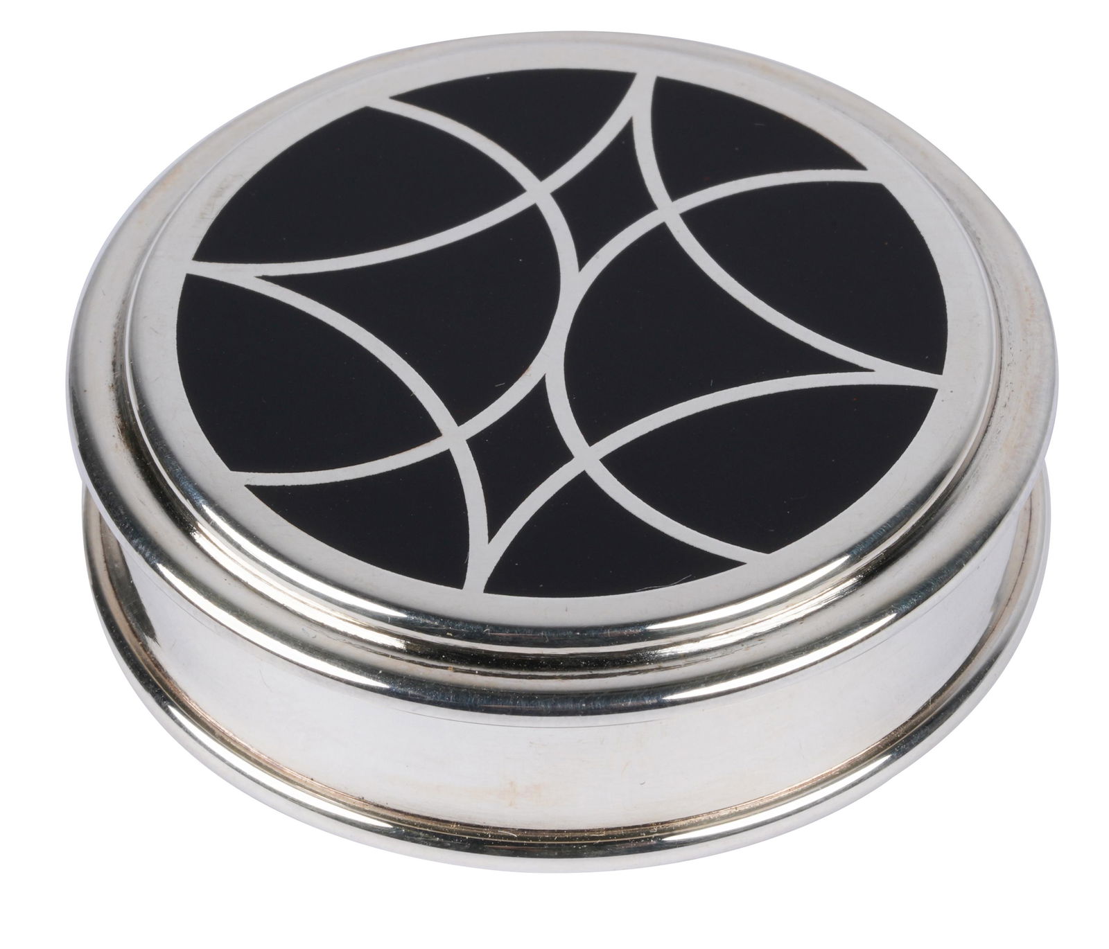 CHRISTOFLE LAQUE DE CHINE & SILVERPLATE BOX (1 of 7)