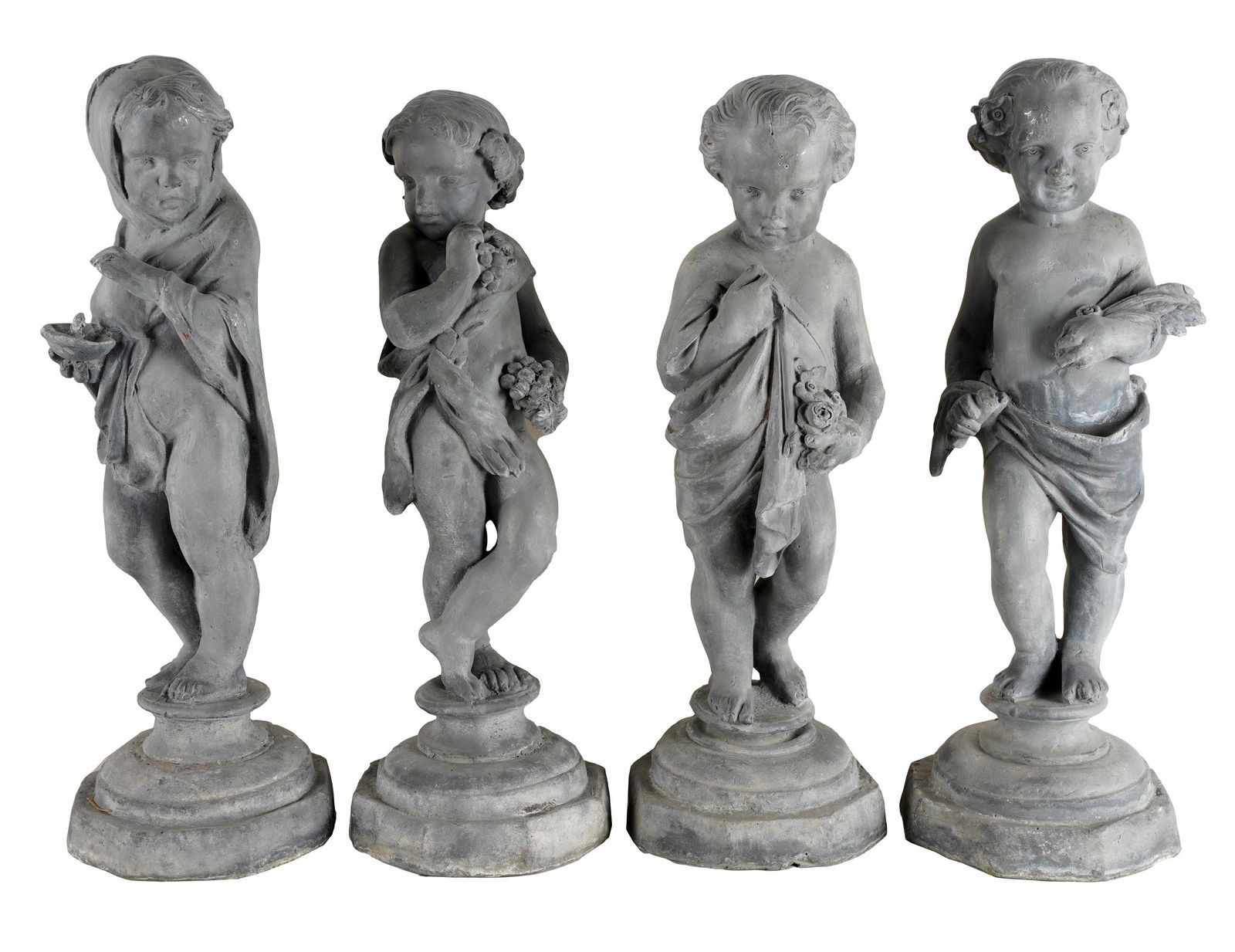 GROUP OF CONTINENTAL LEAD FIGURES (1 of 12)