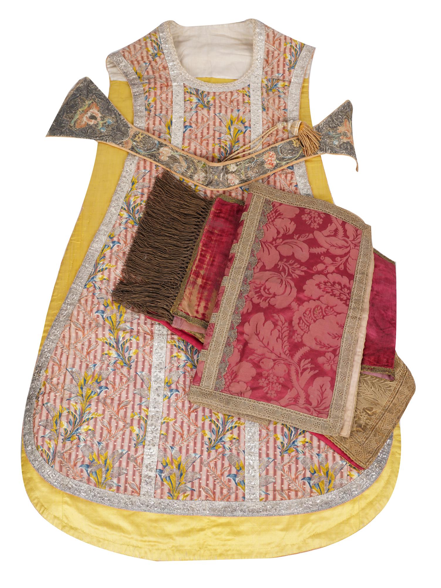 GROUP OF TEXTILES & ECCLESIASTICAL VESTMENTS (1 of 9)