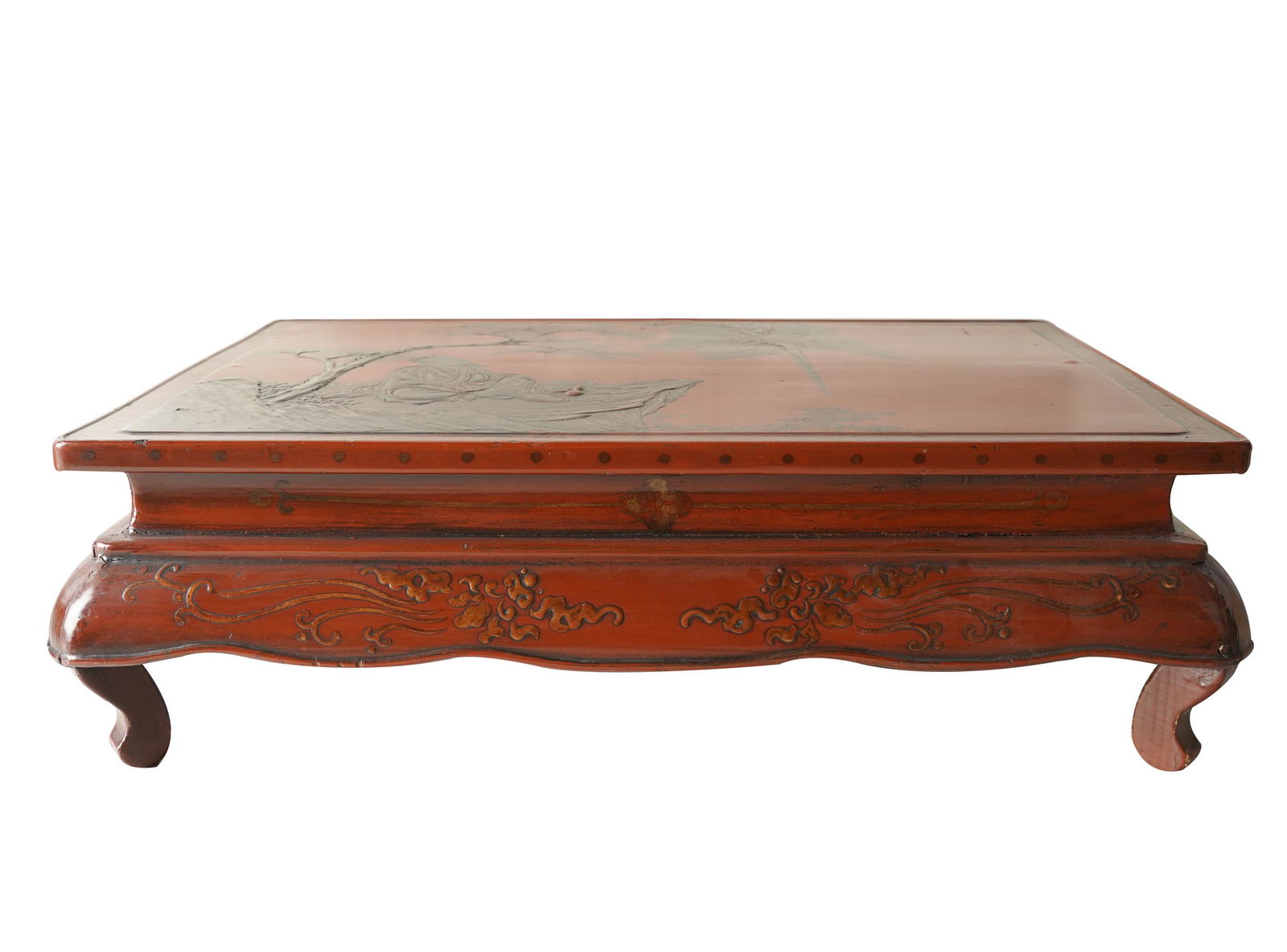 JAPANESE RED LACQUERED STAND (1 of 10)