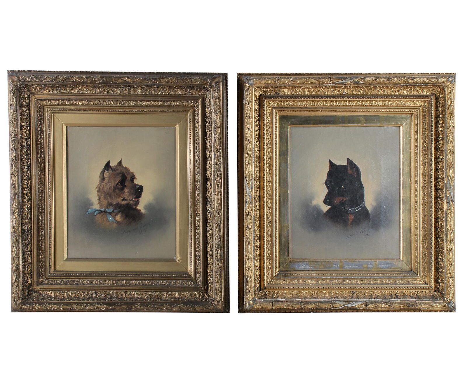 HERMANN GUSTAV SIMON (1846 - 1895): "OUR PETS" (1 of 10)