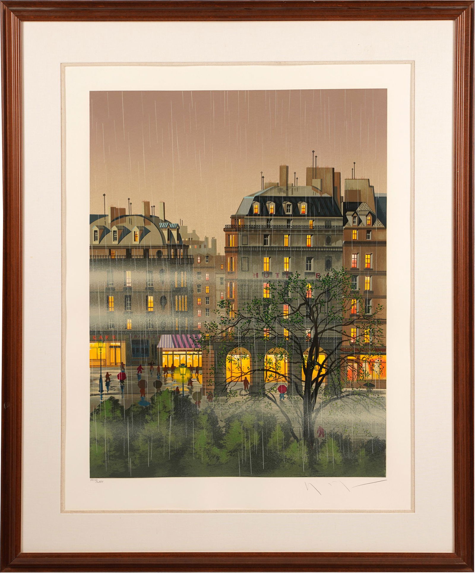 HIRO YAMAGATA (B. 1948): RAINDROPS (1 of 13)