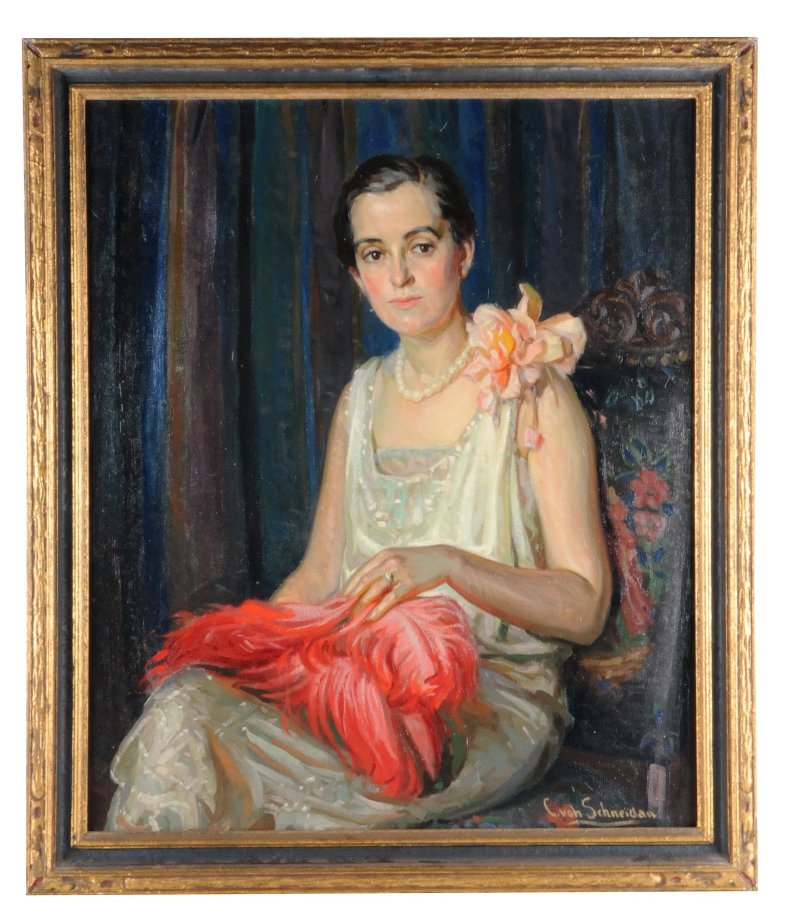 CHRISTIAN VON SCHNEIDAU (1893 - 1976): PORTRAIT OF (1 of 8)