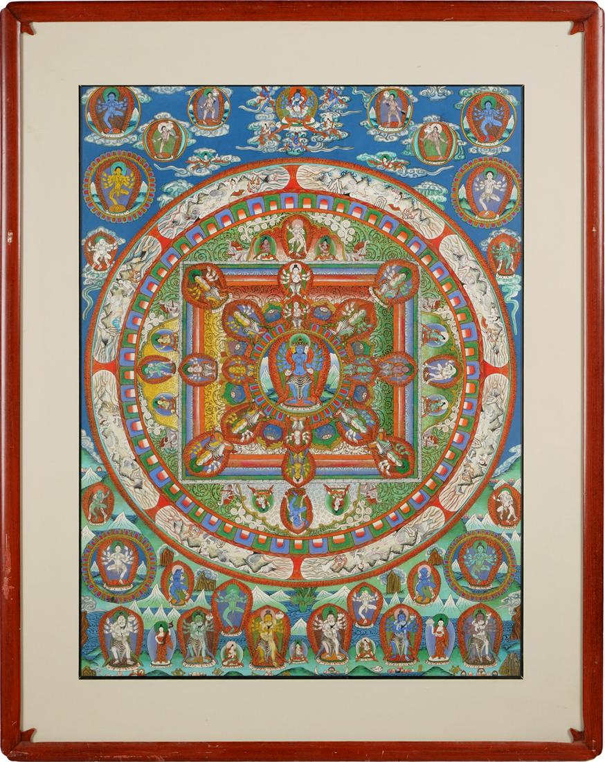 TIBETAN THANKA (1 of 9)