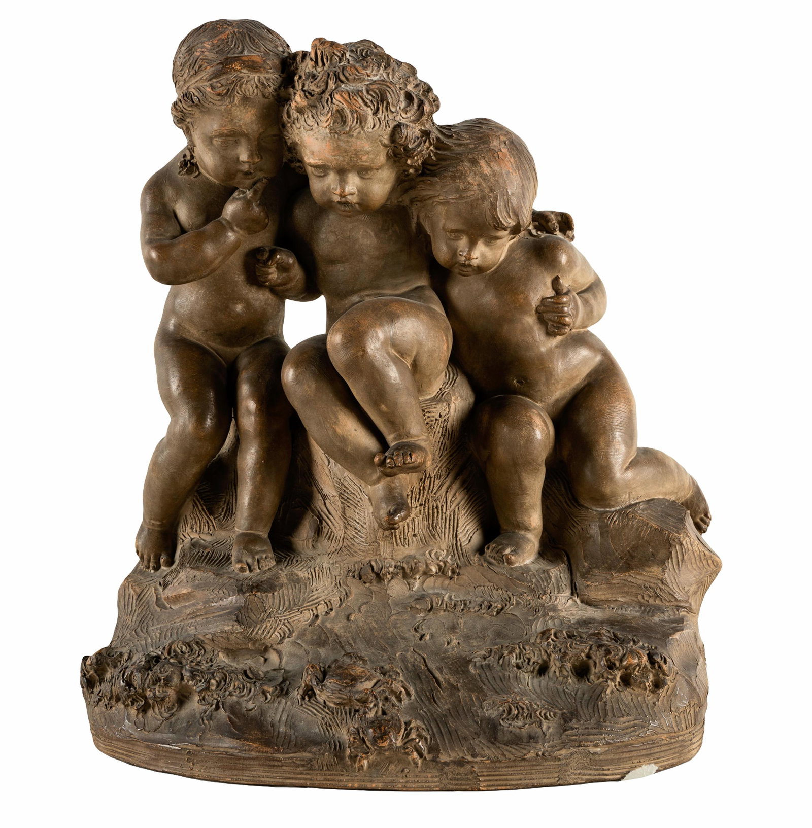 FERNAND LIANI (19TH CENTURY): CHERUB GROUP (1 of 9)