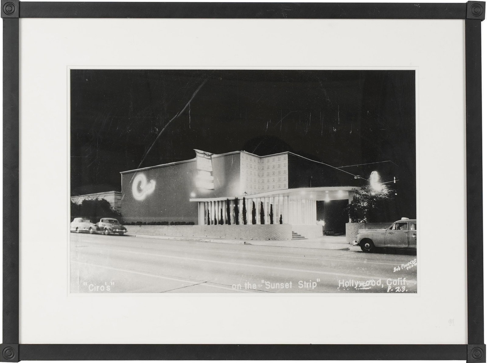 DON RICKLES BOB PLUNKETT "'CIRO'S' ON THE "SUNSET (1 of 6)