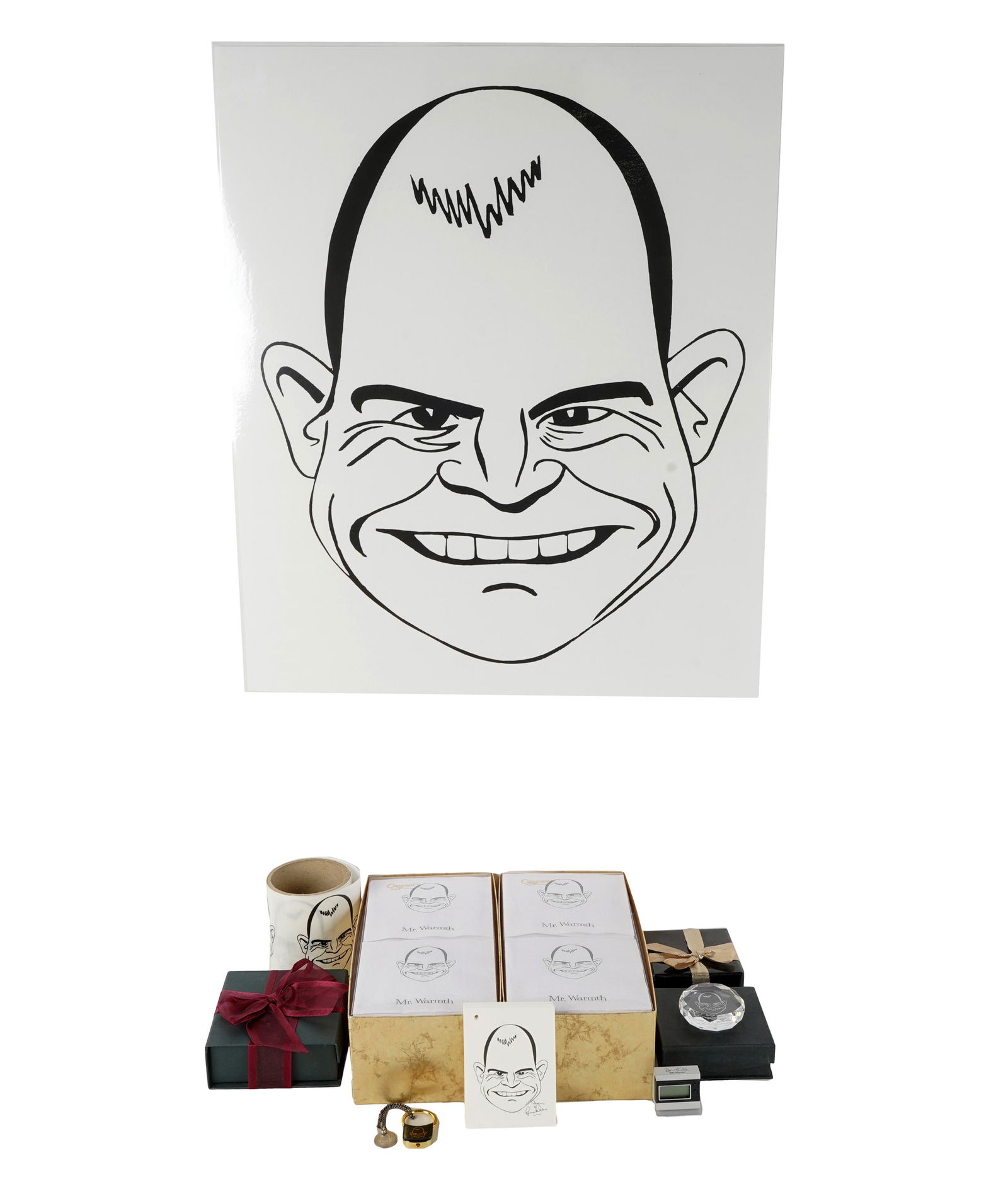 DON RICKLES "MR. WARMTH" CARICATURE ITEMS (1 of 5)