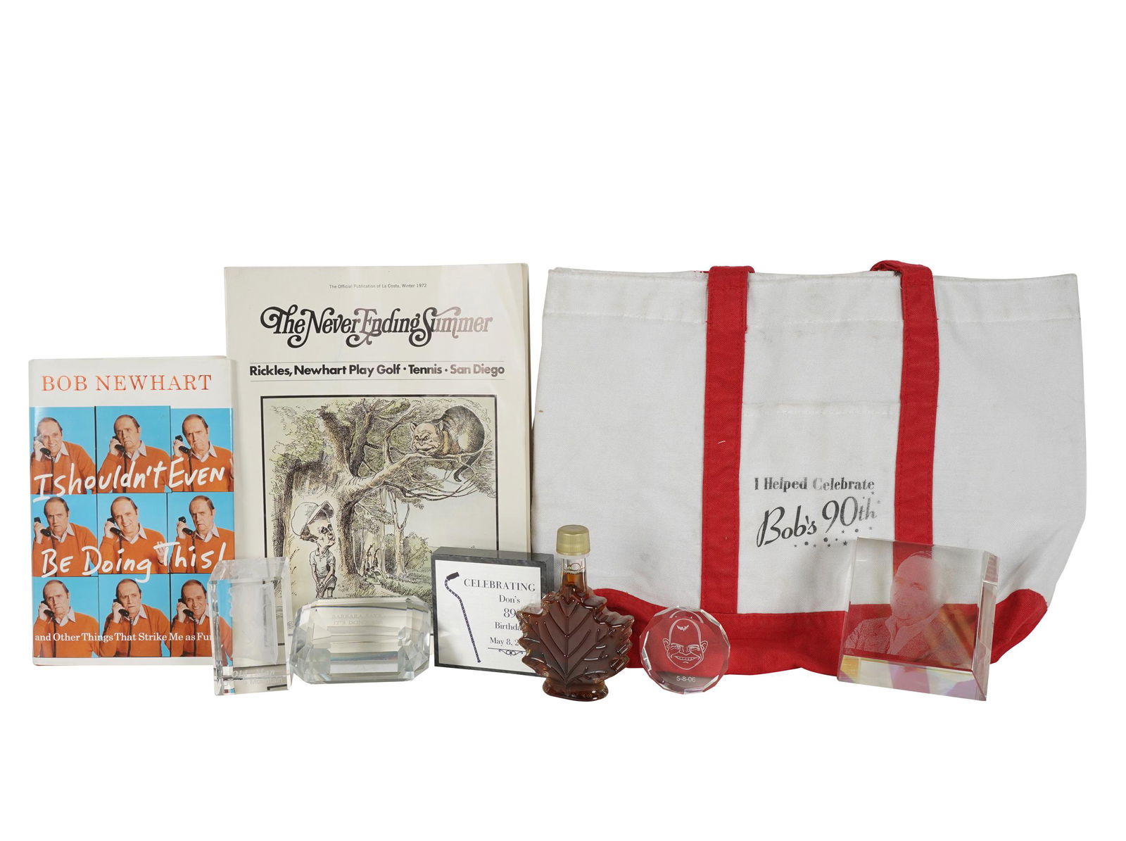 DON RICKLES & BOB NEWHART BIRTHDAY & OTHER ITEMS (1 of 12)