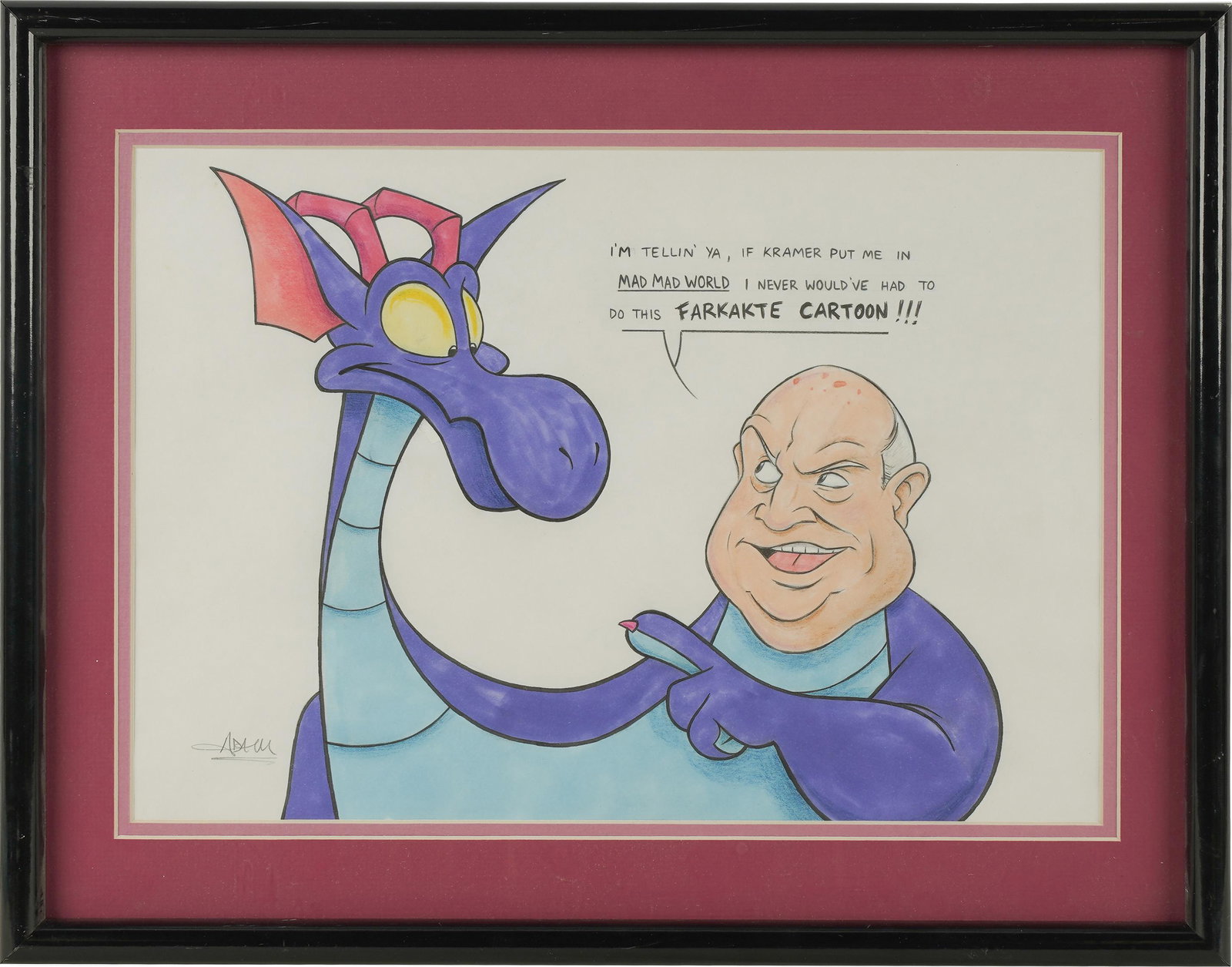 DON RICKLES ADAM BURKE "QUEST FOR CAMELOT" CARTOON (1 of 7)
