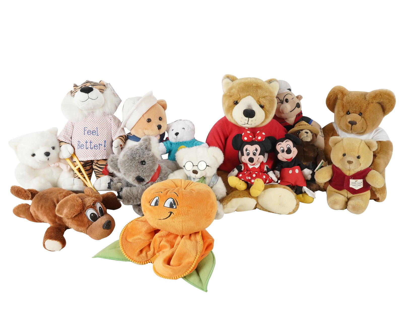 DON & BARBARA RICKLES GROUP OF TEDDY BEARS & PLUSH TOYS (1 of 9)