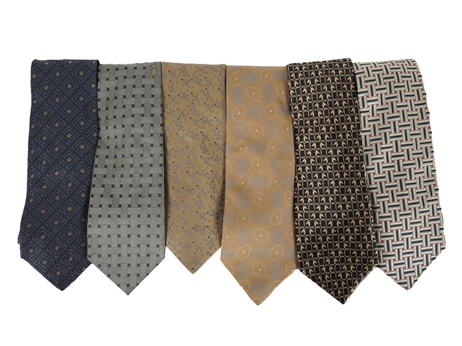 DON RICKLES SIX SULKA NECKTIES (1 of 7)