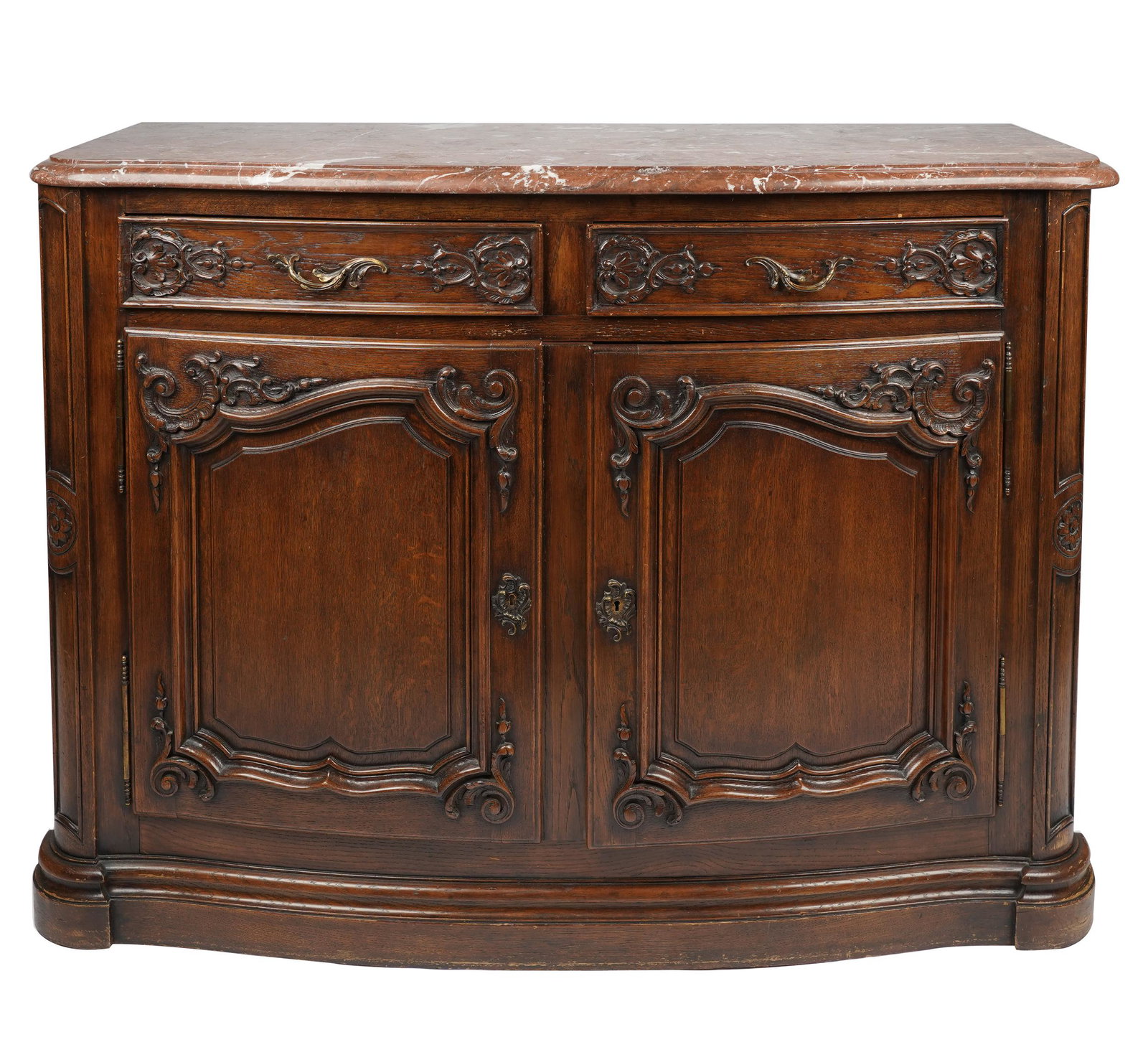 DON RICKLES FRENCH PROVINCIAL OAK BUFFET (1 of 10)