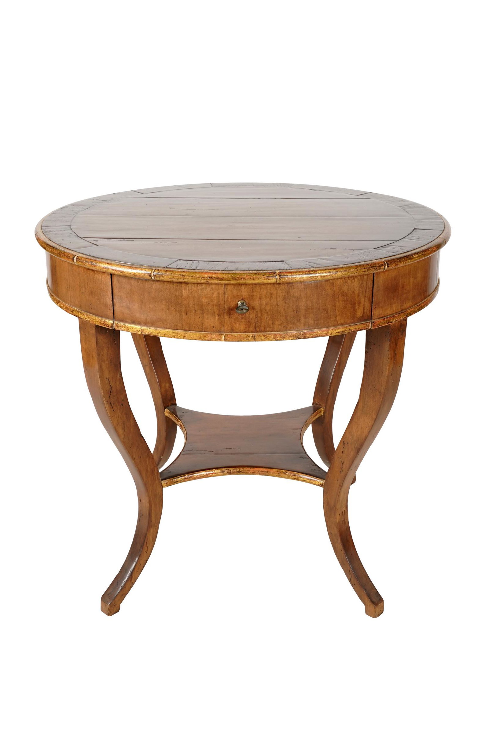 GREGORIUS PINEO ROUND LAMP TABLE (1 of 9)