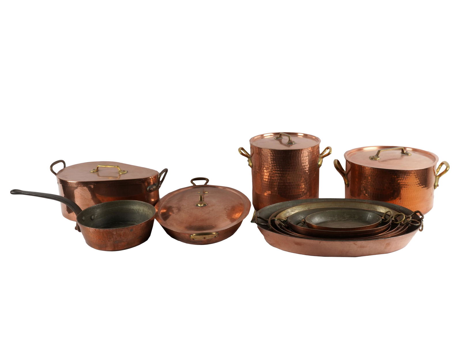 COLLECTION OF FRENCH COPPER COOKWARE (1 of 9)