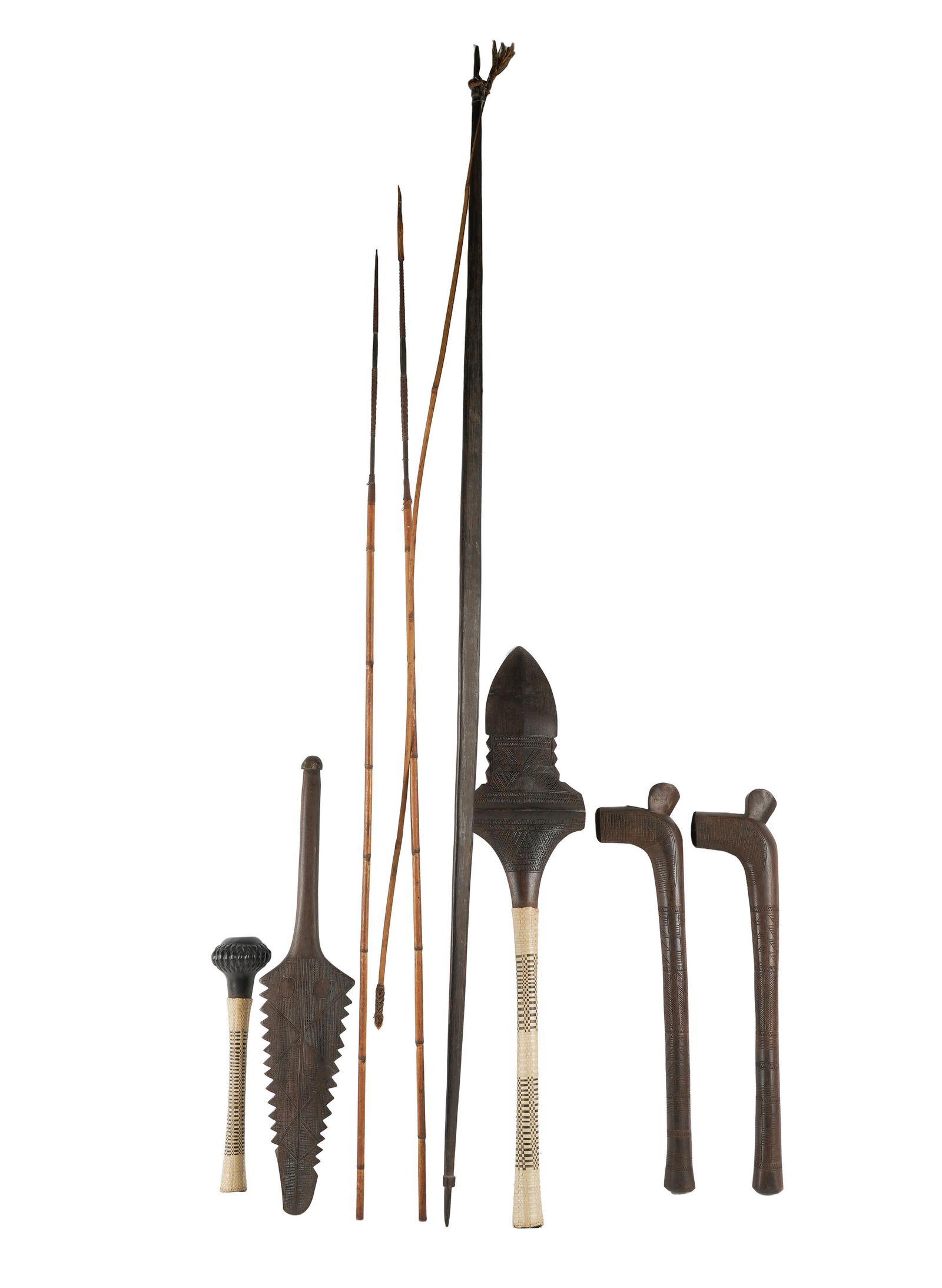 COLLECTION OF NEW GUINEA TOOLS & WEAPONS (1 of 8)