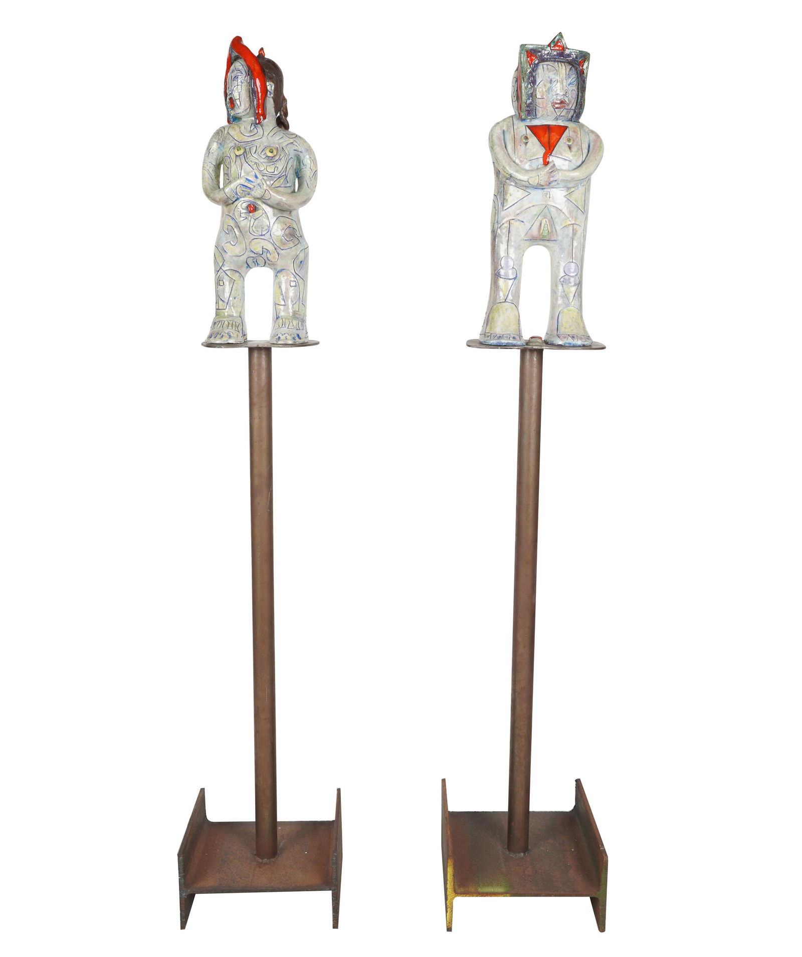 20TH CENTURY: TWO FIGURES (1 of 19)