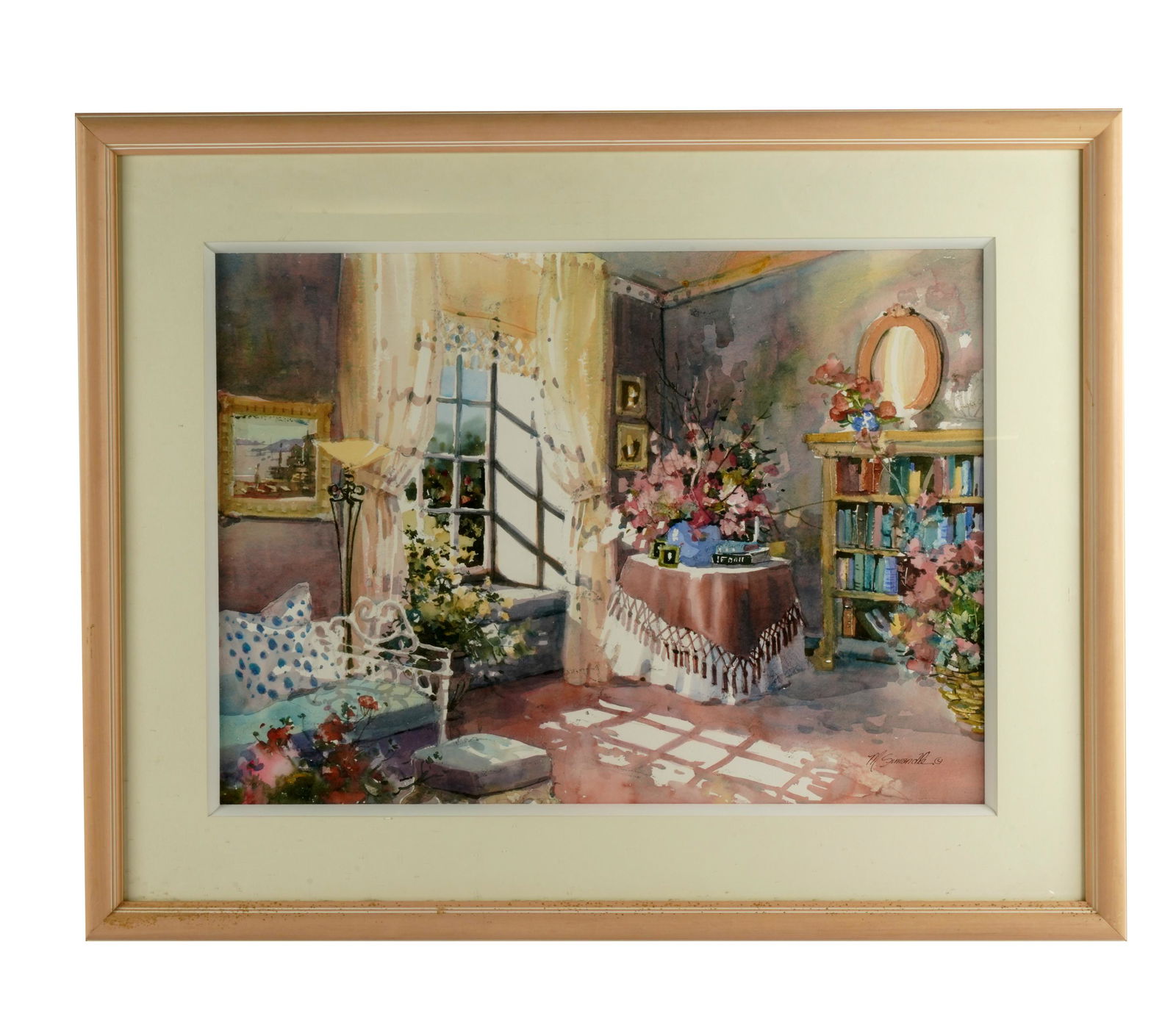 MARILYN SIMANDLE (B. 1946): INTERIOR (1 of 8)