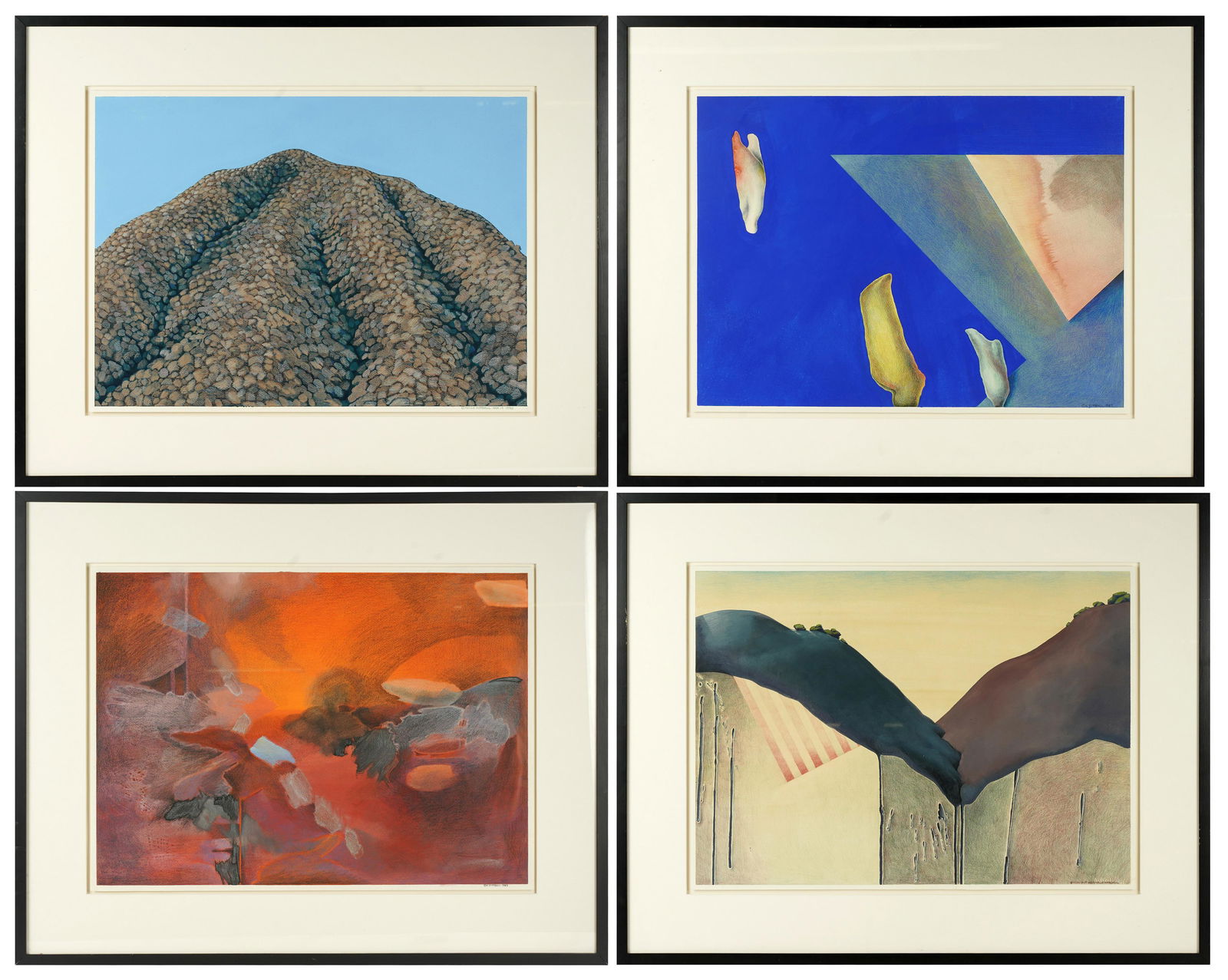 KELLY KIMBALL (20TH CENTURY): FOUR WORKS (1 of 19)